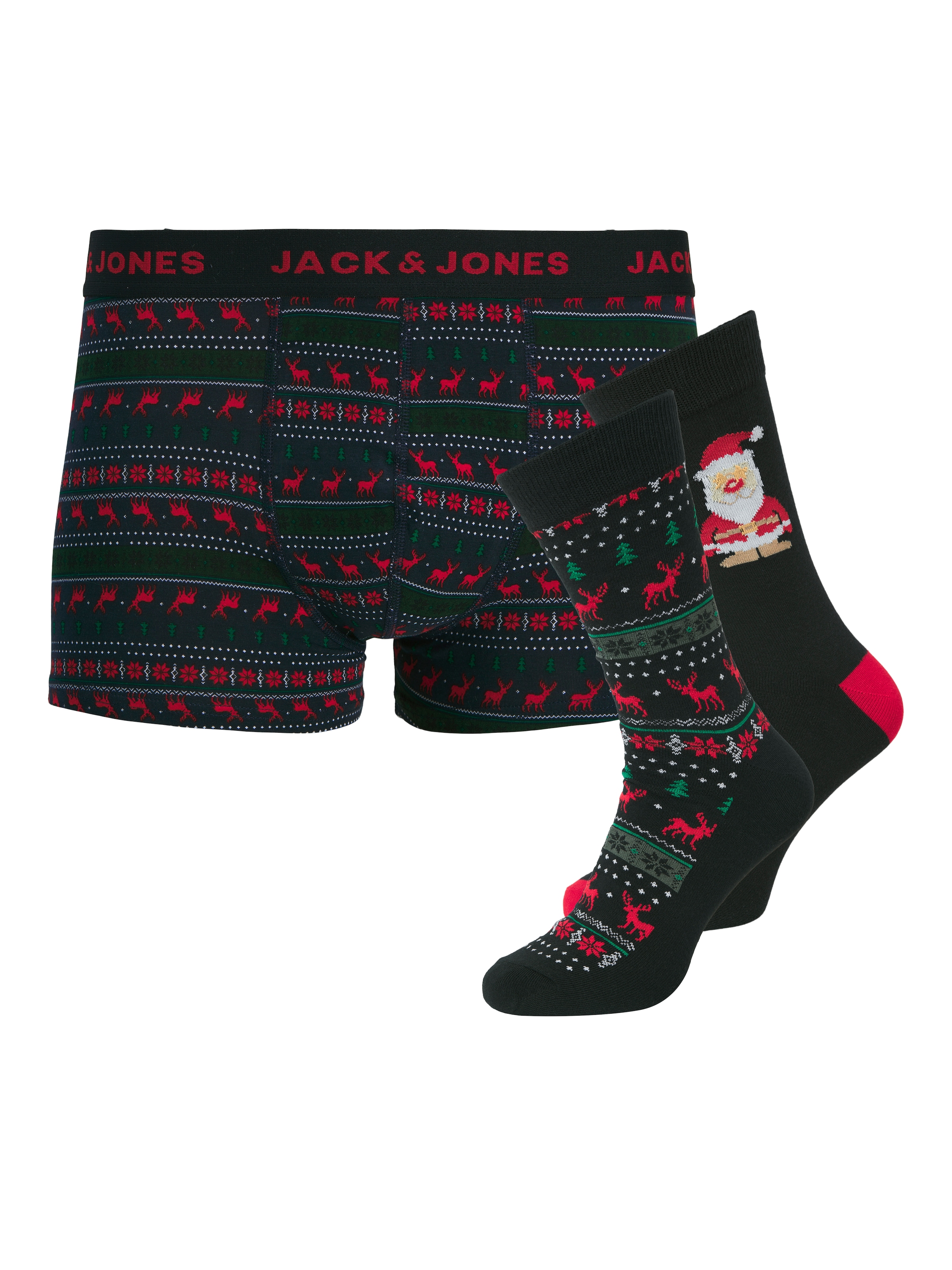 Jack & Jones Trunk »JACXMAS REINDEER GIFTBOX« Packung, 3 Stk.