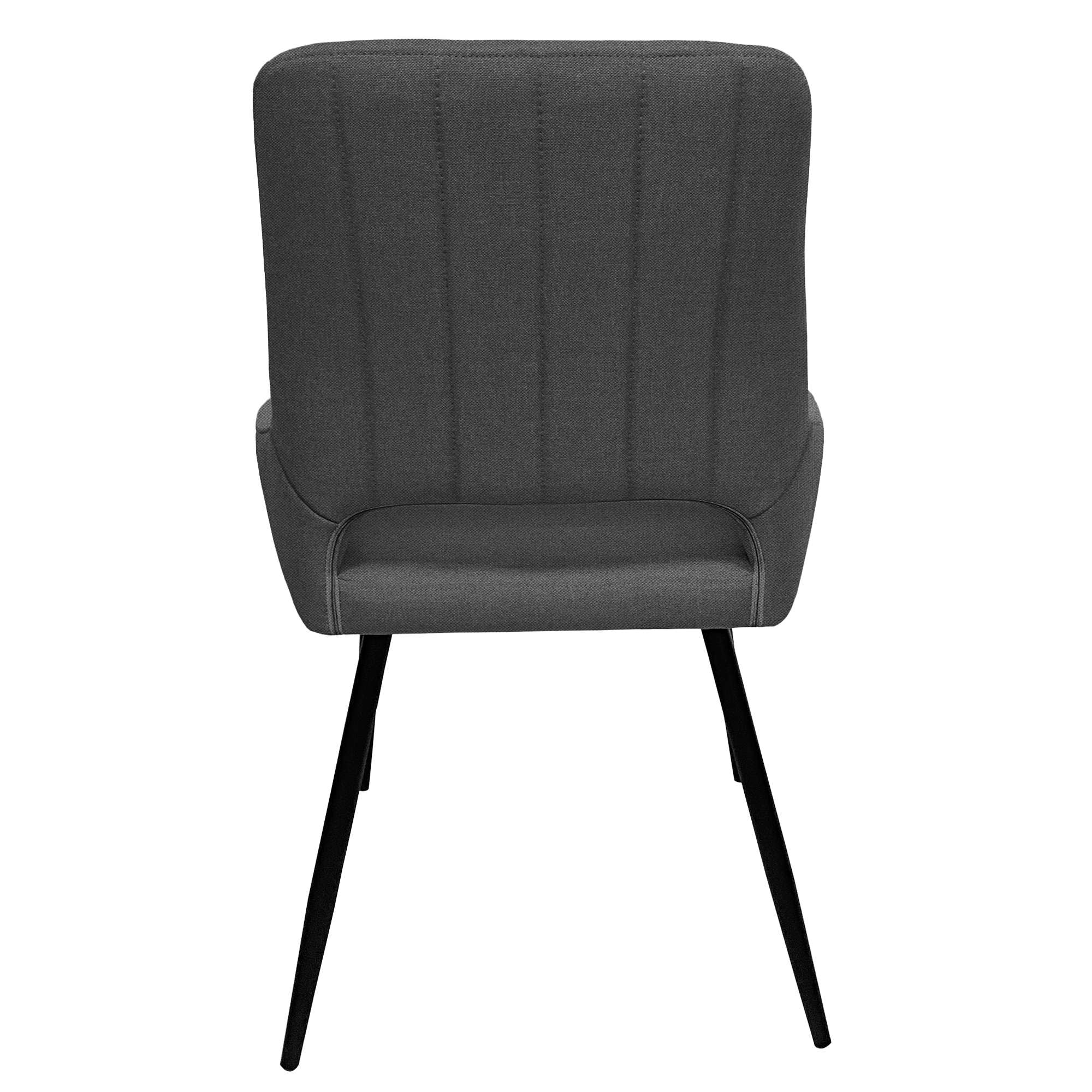 GOODproduct Chaise de salle à manger »Derrek« (Ensemble) im 2 er Set mit gepolsterter  Rückenlehne