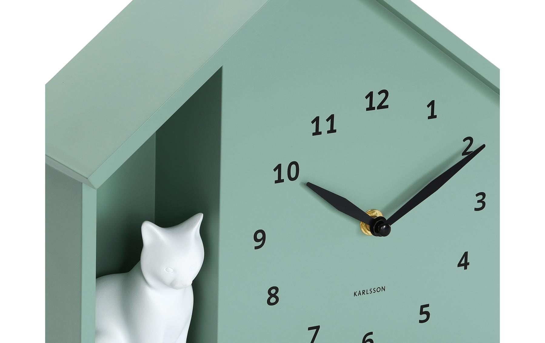 Karlsson Horloge murale »Wall clock Sitting Cat«