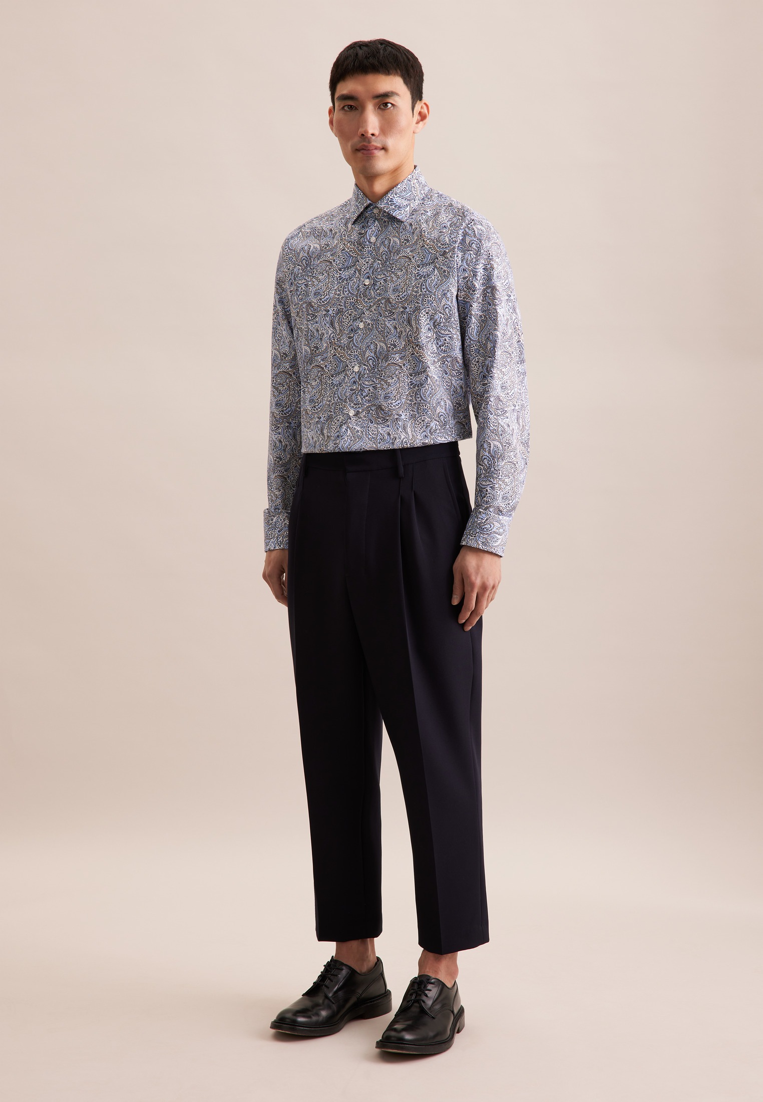 seidensticker Businesshemd »Comfort« Comfort 1/1 Kentkragen Floral