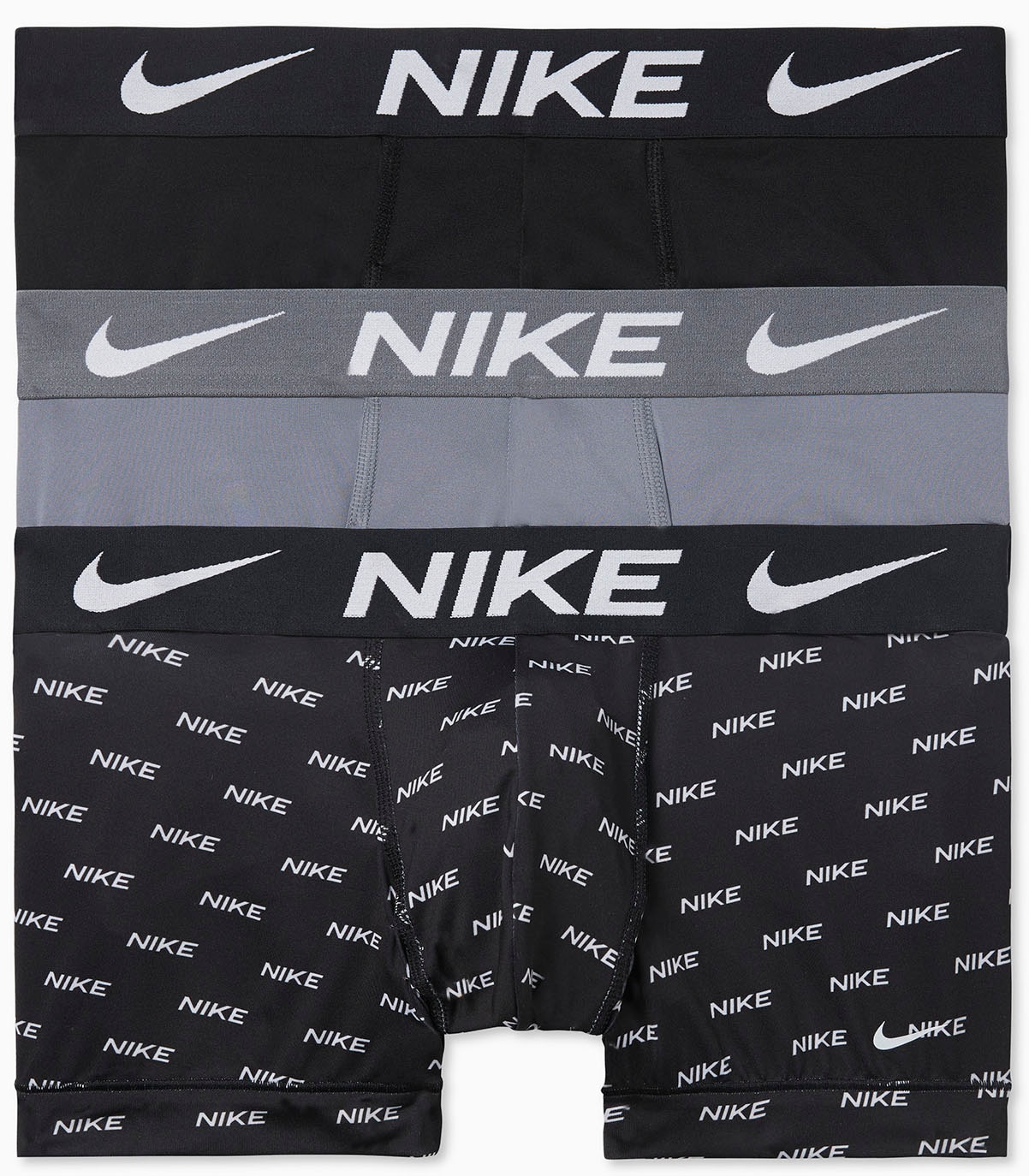 NIKE Underwear Tronc »TRUNK 3PK« Packung, 3er, 3 cuis mit Logo-Elastikbund