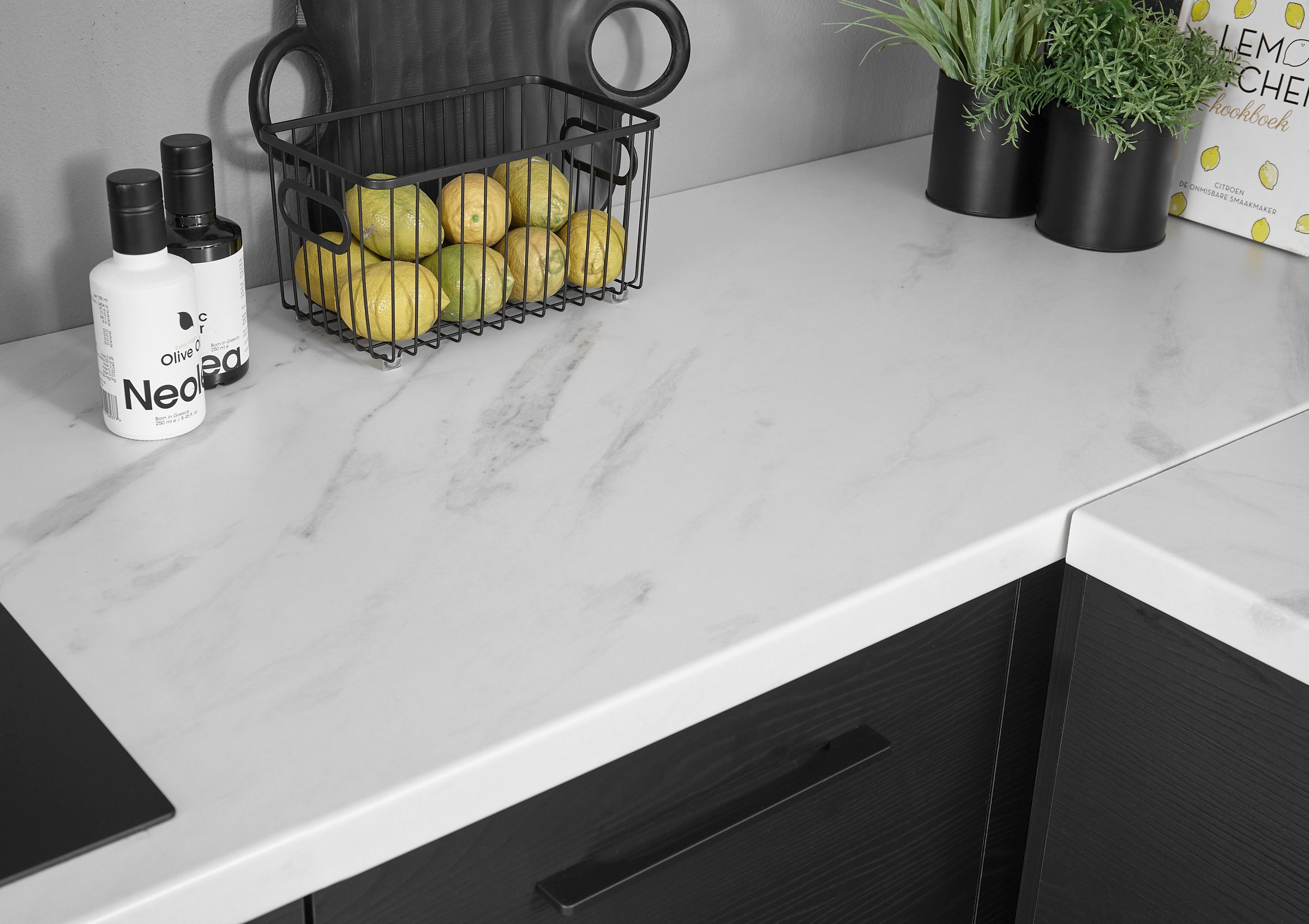 BASIC by Balculina Eckunterschrank »Yorki« Stellmass B/T/H 45/60/90 cm