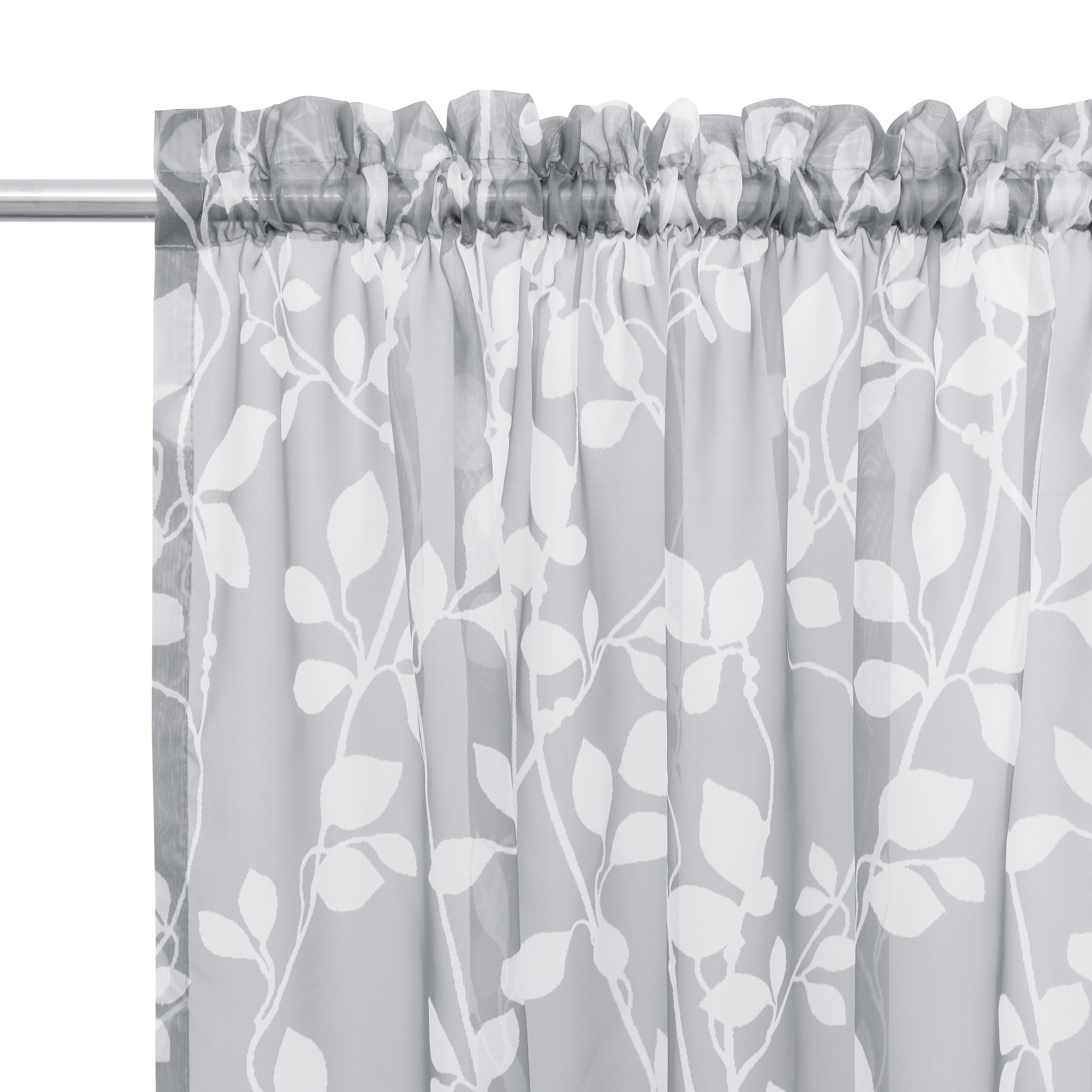 my home Gardine »Issoire« Stangendurchzug 1 Stk. tlg. Wohnzimmer, Schlafzimmer, Esszimmer, gemustert, modern