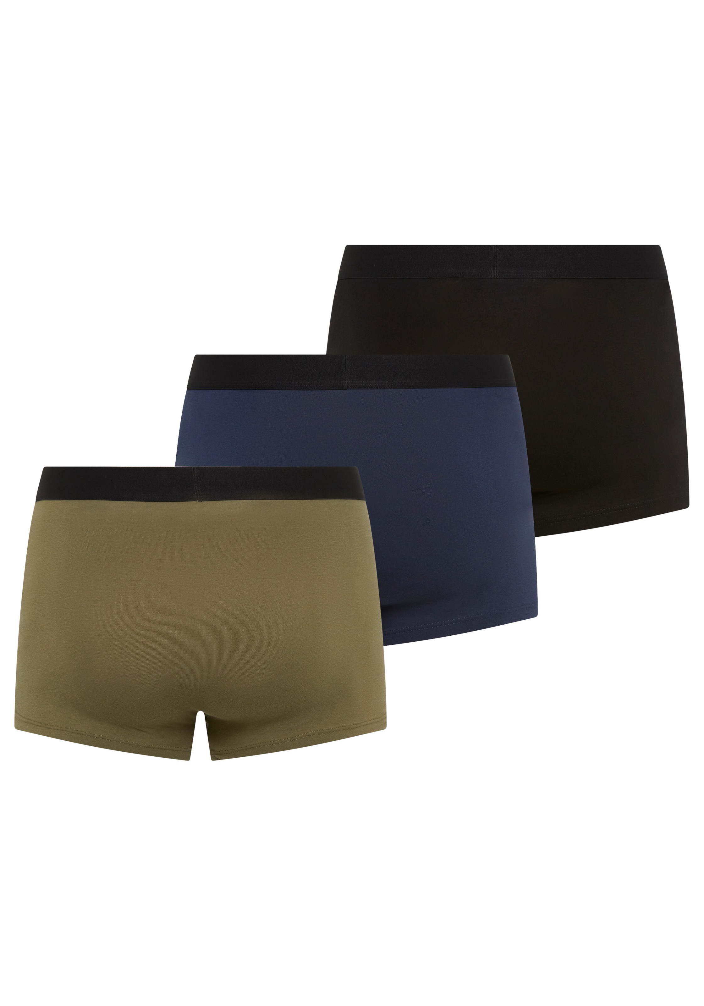 HUGO Underwear Tronc Set, 3 cuis mit kontrastfarbenen Logobadge