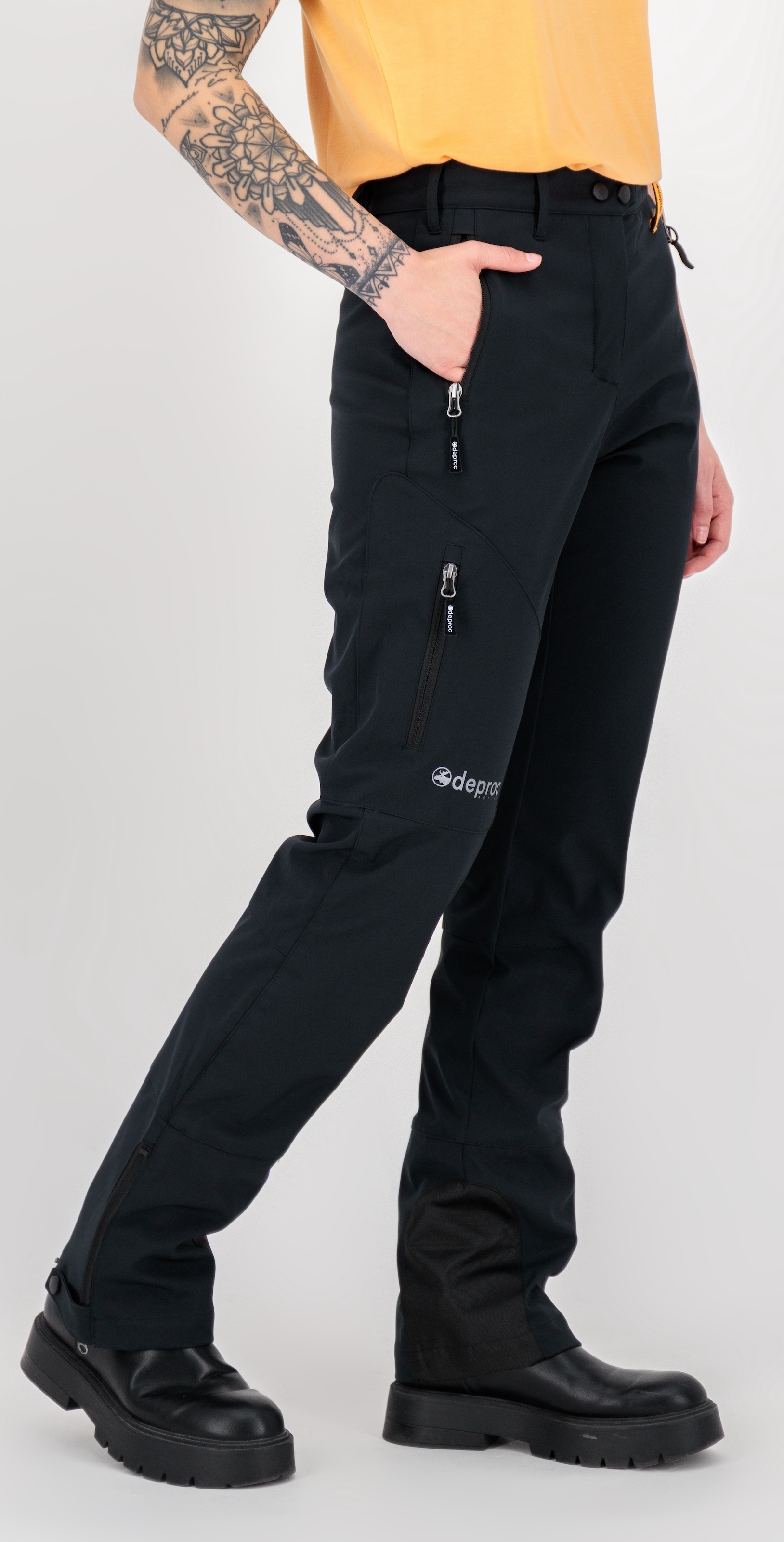 DEPROC Active Pantalon softshell »STERLING WOMEN mit Schneefang«  auch in Grossen Grössen erhältlich