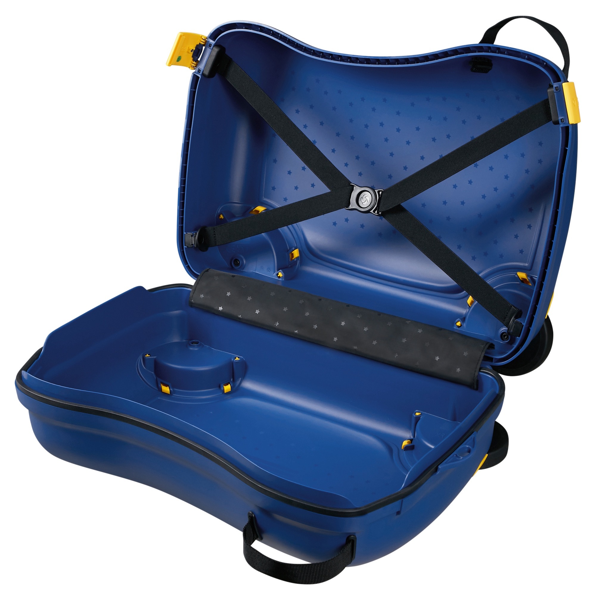 Samsonite Valise pour enfants »DREAM2GO DISNEY, MICKEY HAPPY« 30 litre 4 Rollen en polypropylène, avec sangle de maintien, avec sangles croisées dans le compartiment principal