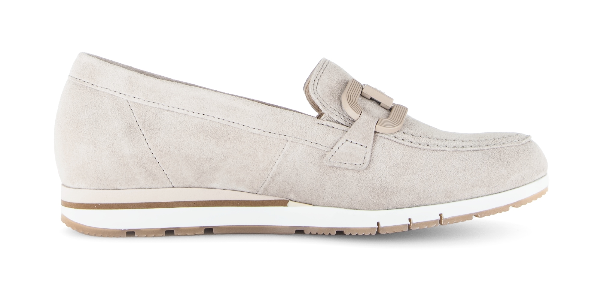 Gabor Slipper »FLORENZ«  Keilabsatz, Schlupfschuh, Businessschuh mit Zierkette