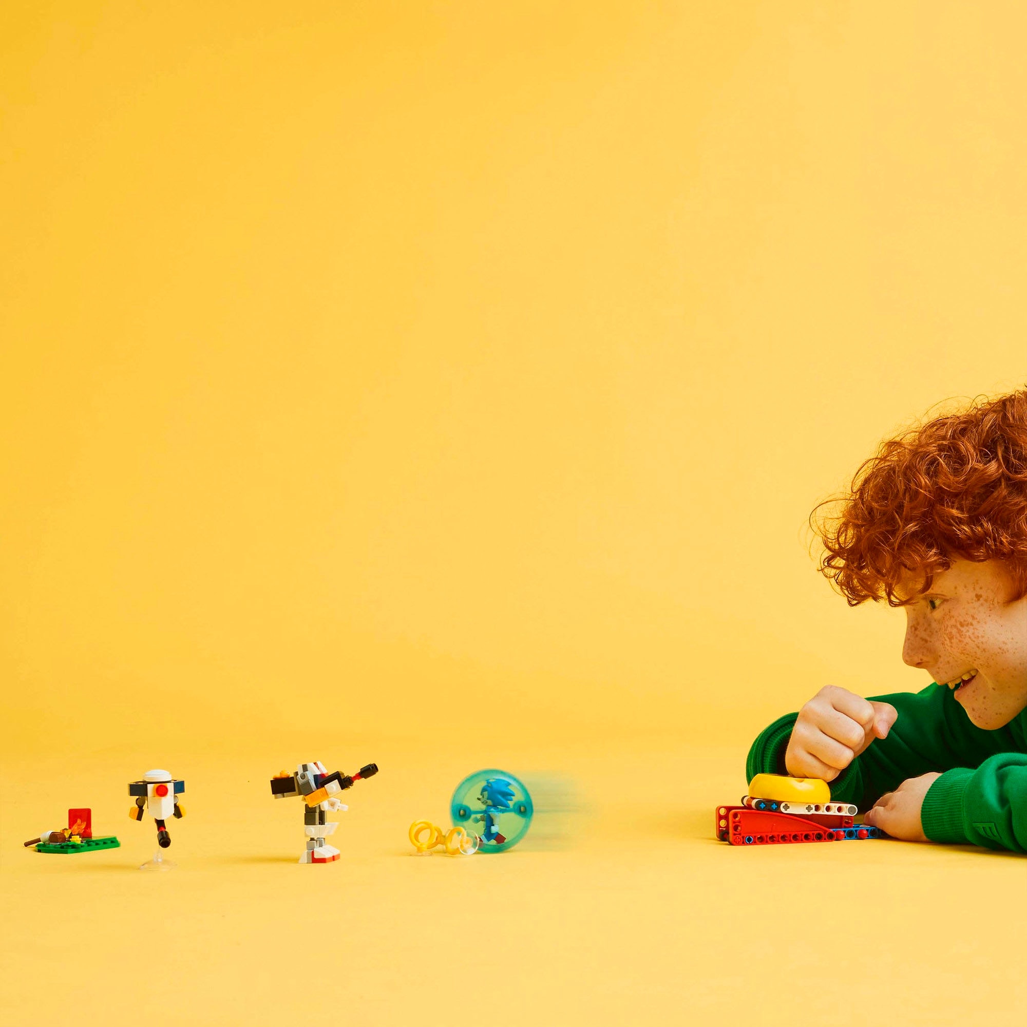 LEGO® Pions de construction »Sonics Showdown am Lagerfeuer (77001), LEGO Sonic« fabriqué en Europe
