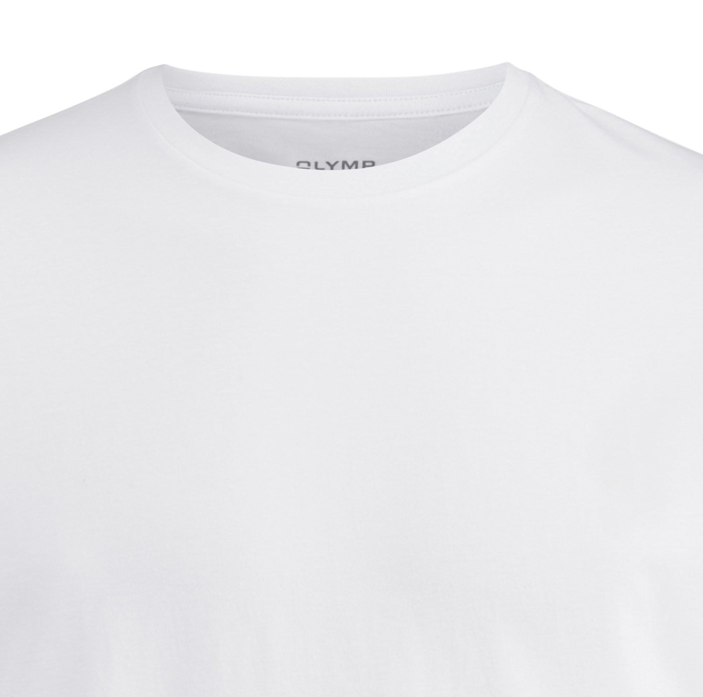 OLYMP T-Shirt, 3 Stk. Rundhalsausschnitt, modern fit, reine Baumwolle
