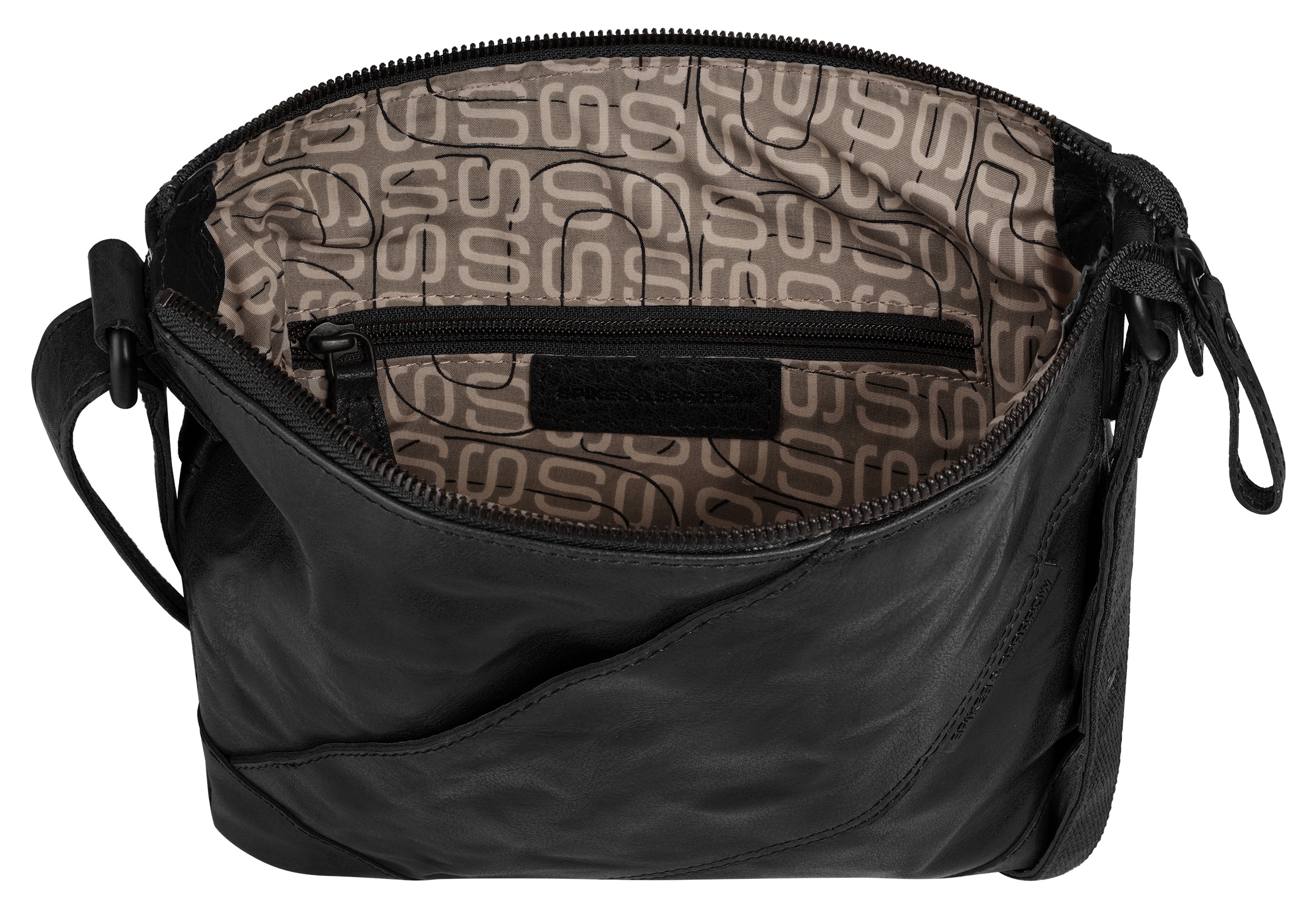 Spikes & Sparrow Sac à bandoulière echt Leder