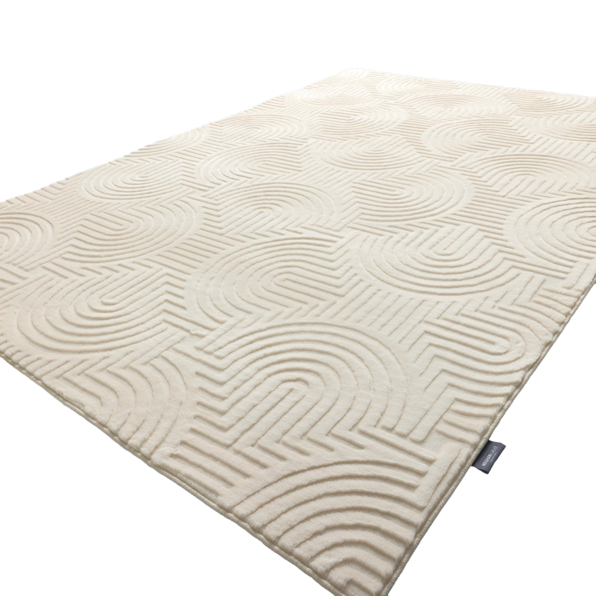 Kayoom Tapis »Balance Flow 225« Rectangulaire 18 mm Höhe Kurzflor, Hoch Tief, modernes Muster, Wohnzimmer