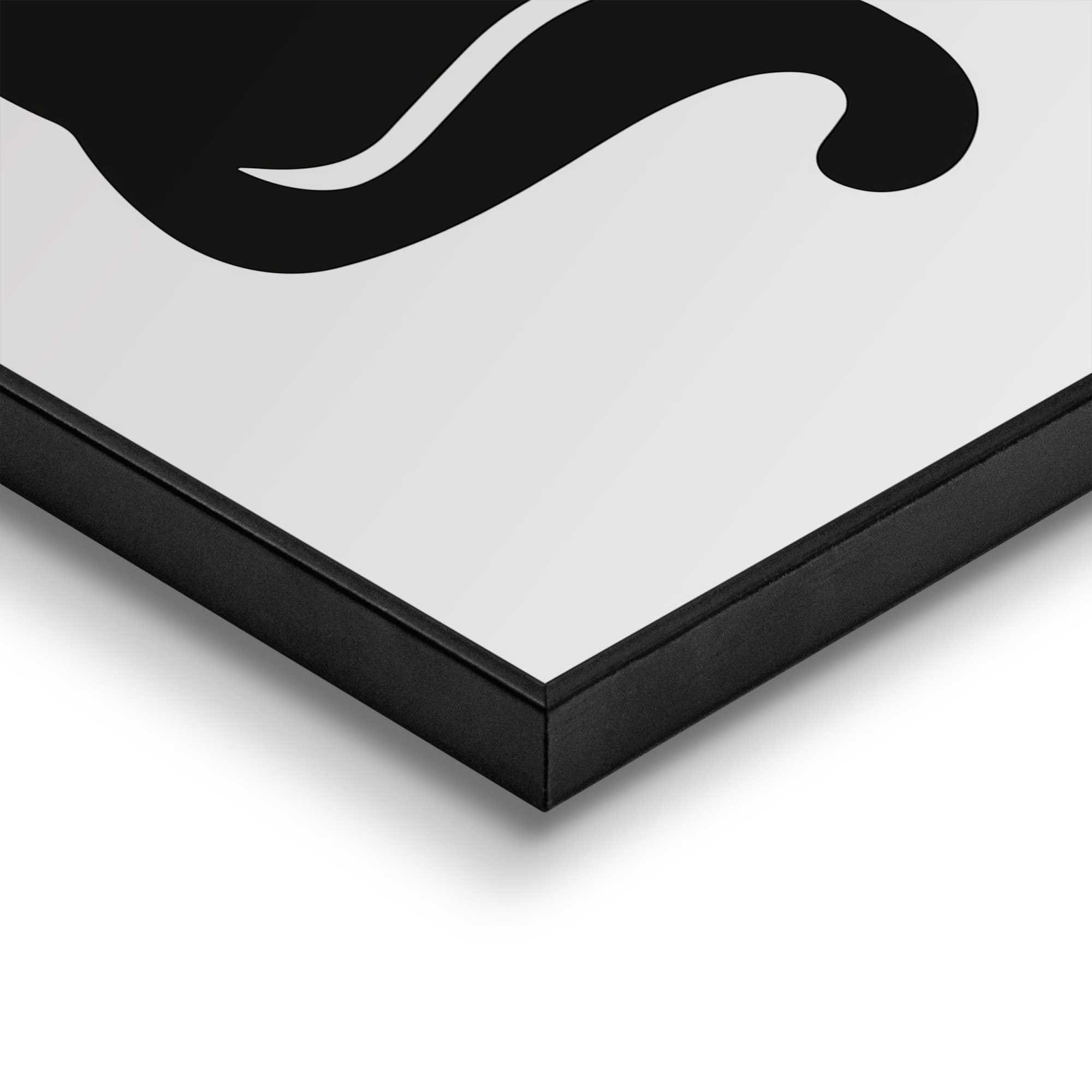 Reinders! Tableau avec cadre »Black Cat«