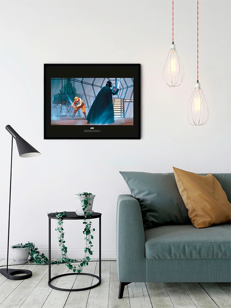 Komar Image »Star Wars Classic RMQ Vader Luke Carbonit Room« 1 cuis tlg. Wandbild zur Dekoration im Kinderzimmer - ohne Rahmen