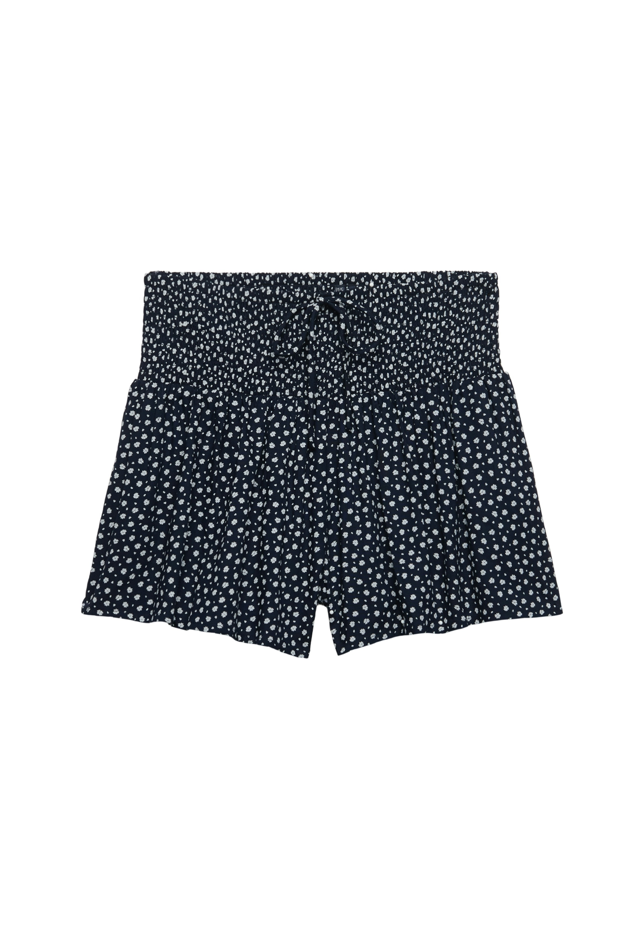 Superdry Short »PRINTED MINI SMOCKED SHORTS«  en viscose, coupe régulière, avec ceinture élastique, tissu tissé facile d'entretien