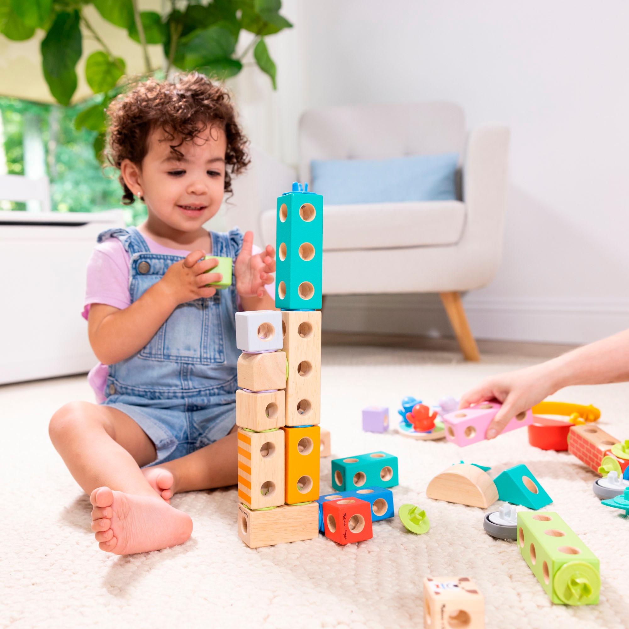 Spin Master Spielbausteine »Melissa & Doug Blockables Stadt«