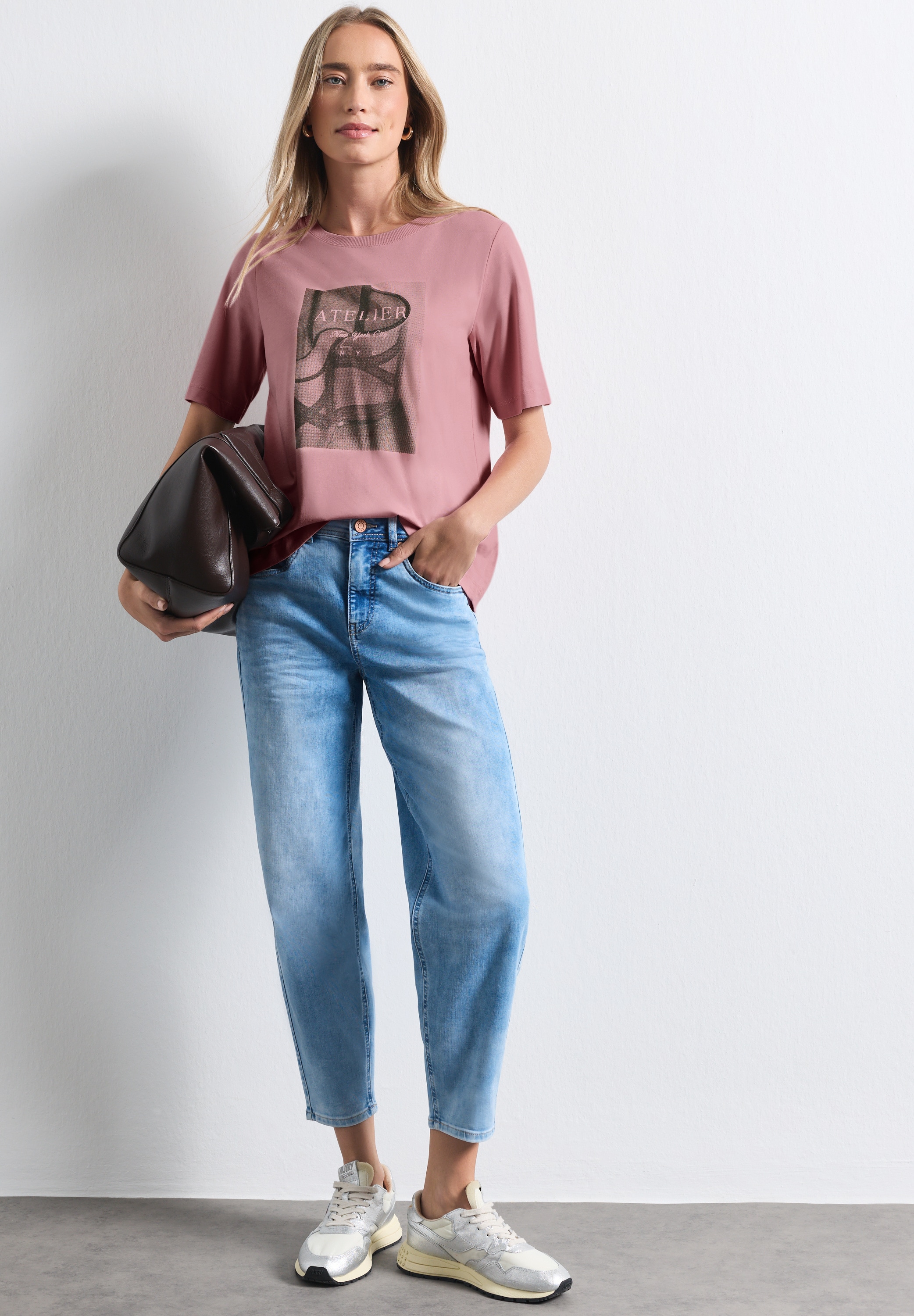 STREET ONE Kurzarmshirt mit modischem Fotoprint