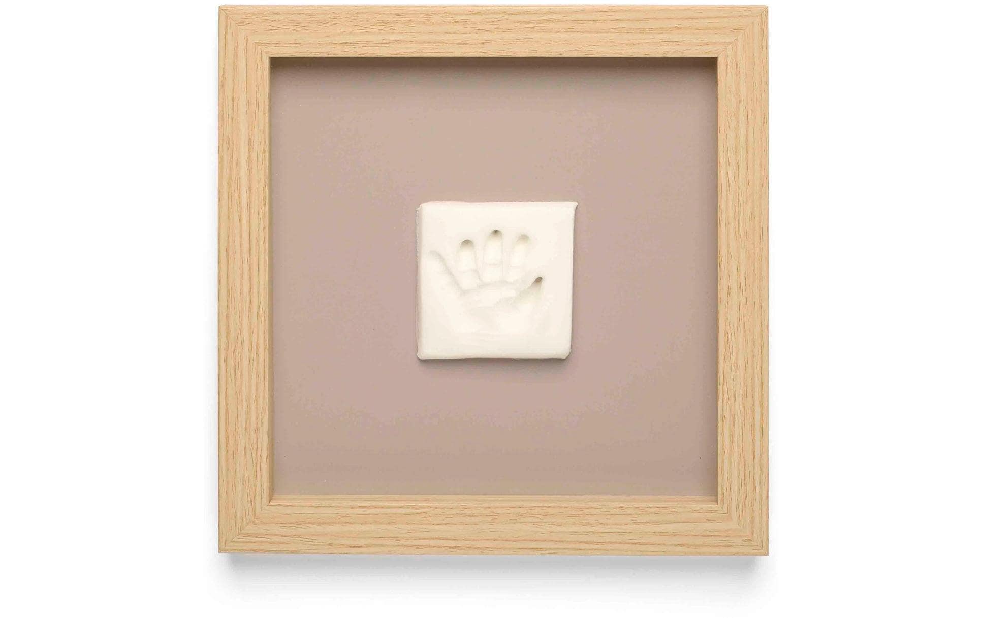 Dooky Bilderrahmen »Handabdruck Rahmen 22 x 22 x 2 cm«