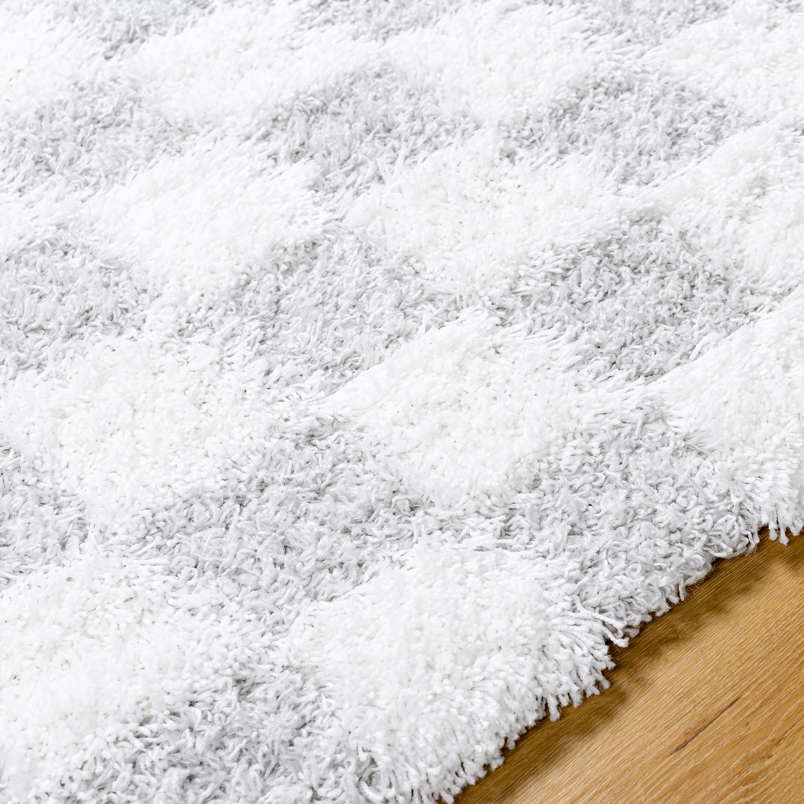 Livabliss Tapis à poils longs »DEWAS« Rectangulaire 63 mm Höhe