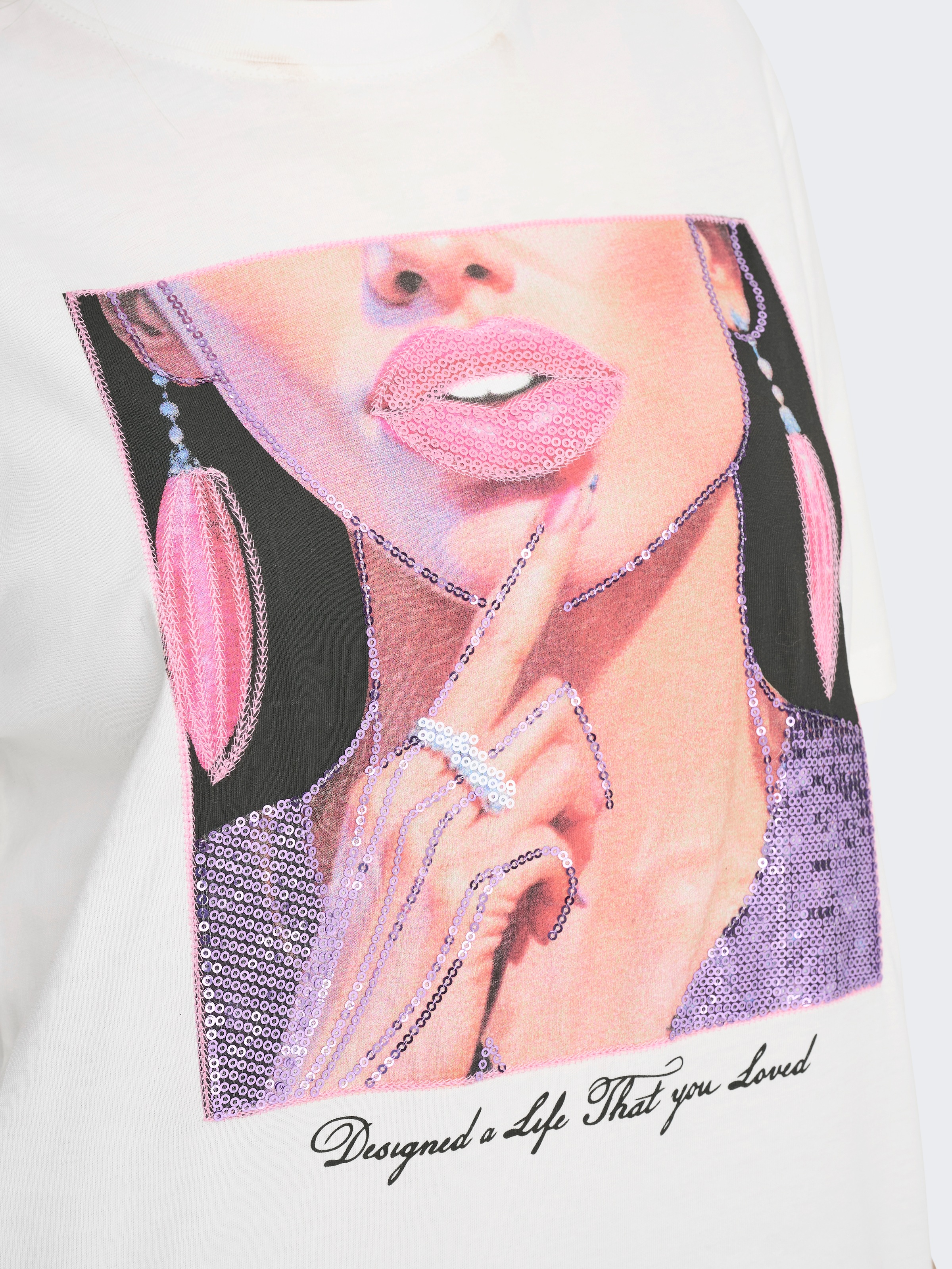 ONLY Kurzarmshirt »ONLSIFF S/S TOP BOX JRS«