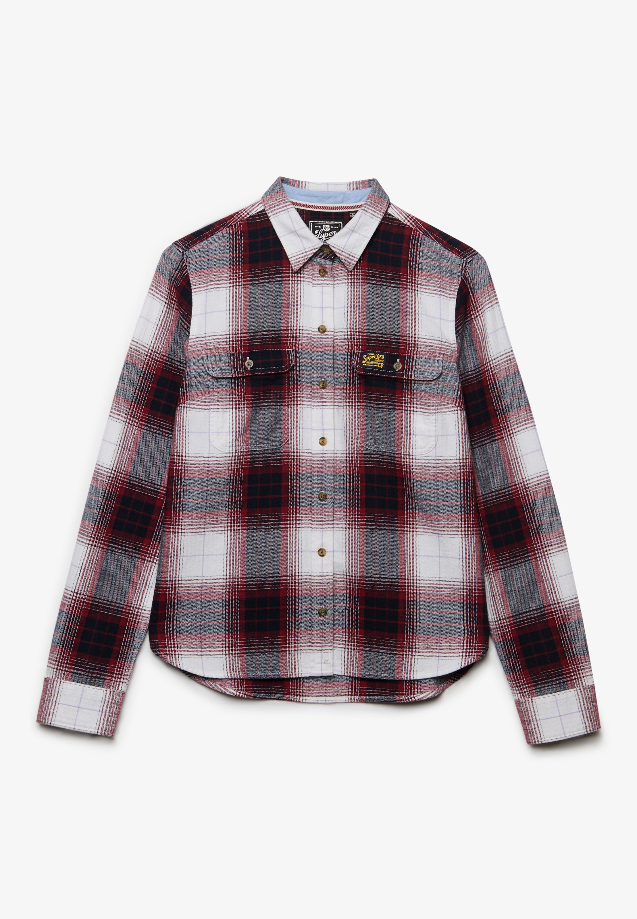 Superdry Karobluse »LUMBERJACK CHECK FLANNEL SHIRT« Baumwolle, regular fit