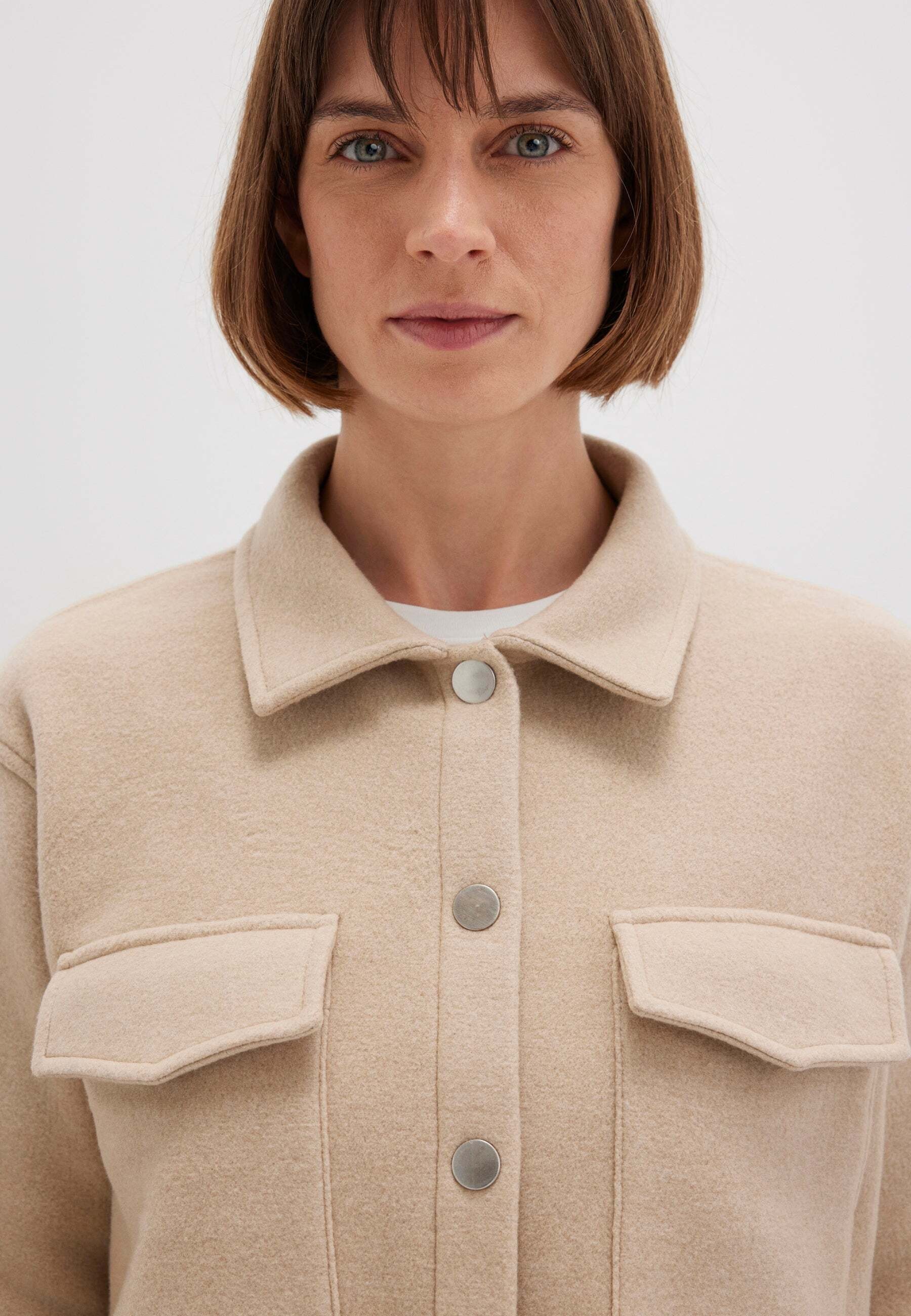 Mavi Veste courte »Mavi Jacke Button Sweatshirt«