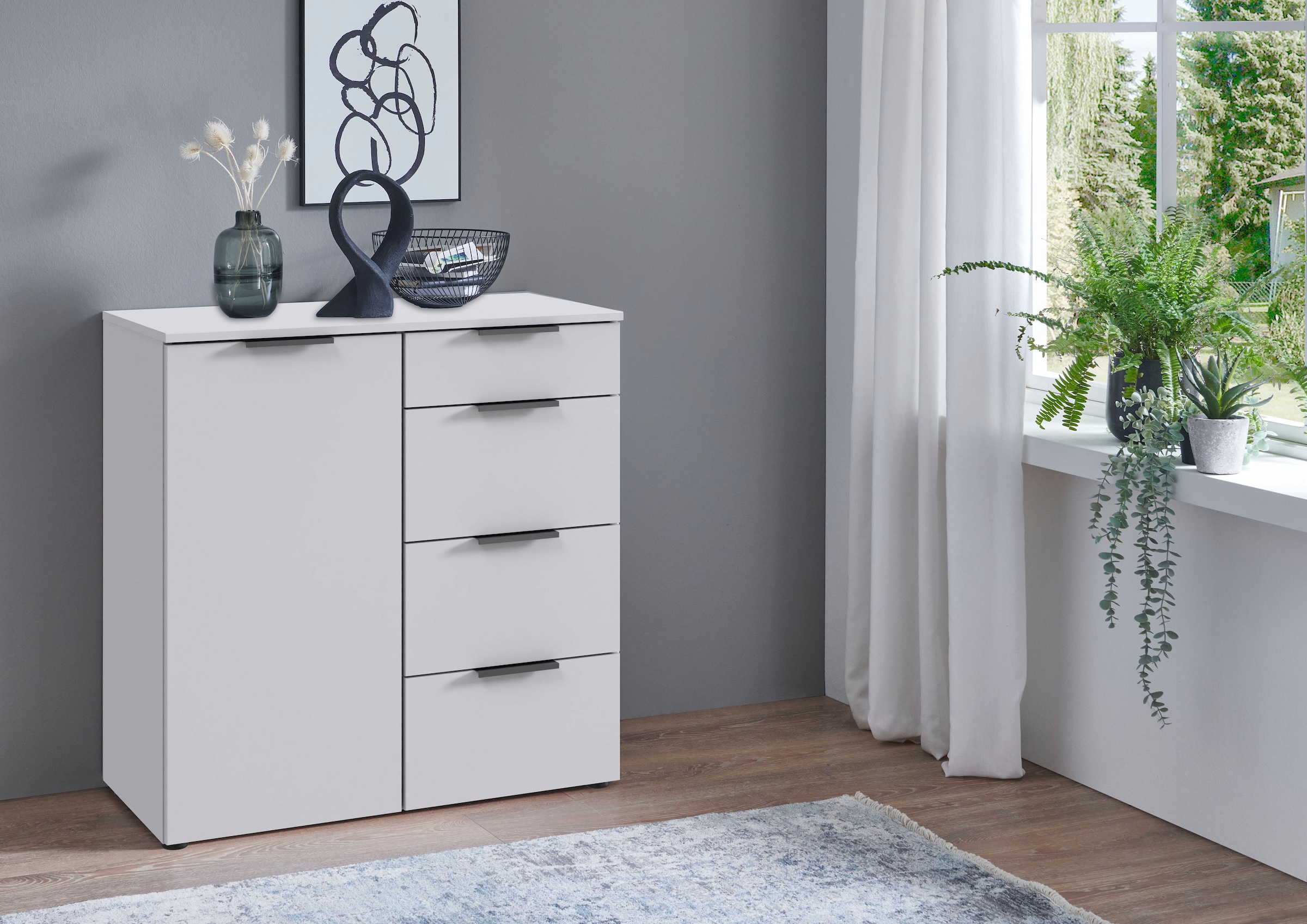 Wimex Kombikommode »Oxford by fresh to go, mit Schubladen, in 2 Grössen« 81 oder 135cm breit, 92cm hoch, 41cm tief,  Mit Soft-close Beschlägen, Kommode Made in Germany