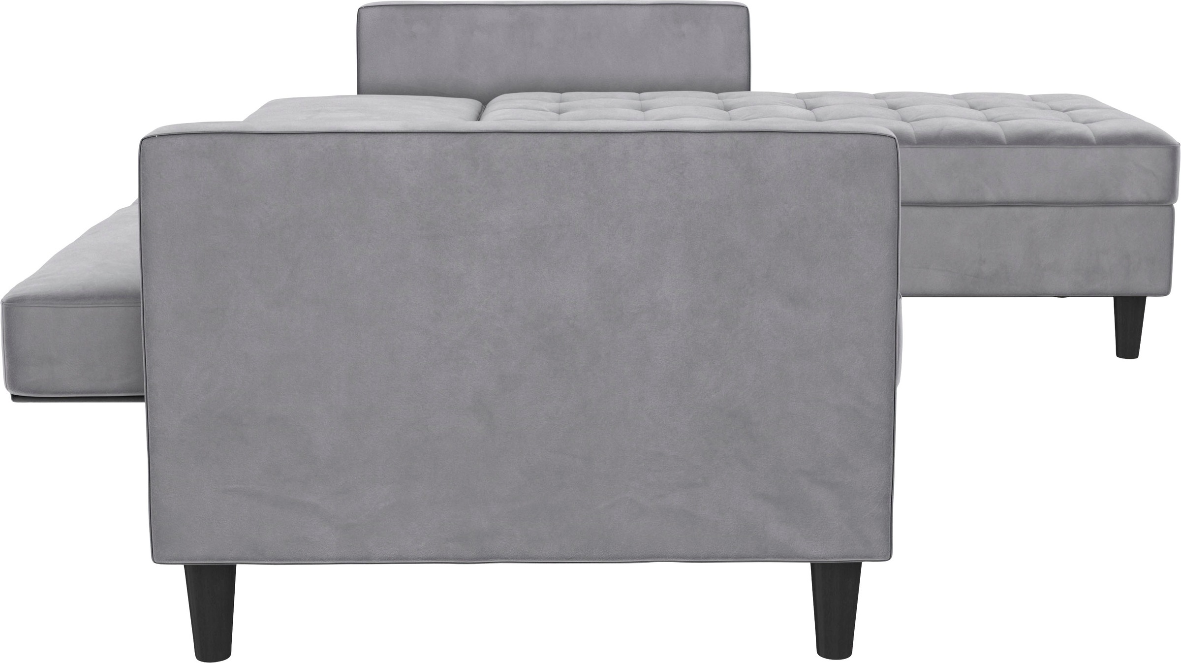 Dorel Home Canapé d'angle »Presley, L-Form,« Ecksofa mit Bett-Funktion und Stauraum, verstellbare Rückenlehne