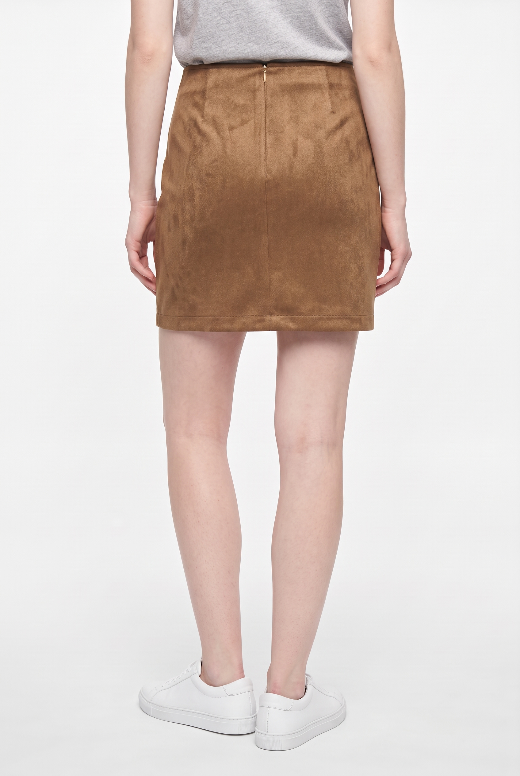 ONLY Minijupe »ONLCAROLINA FAUX SUEDE SKIRT CC OTW« Fibre synthétique, imitation daim