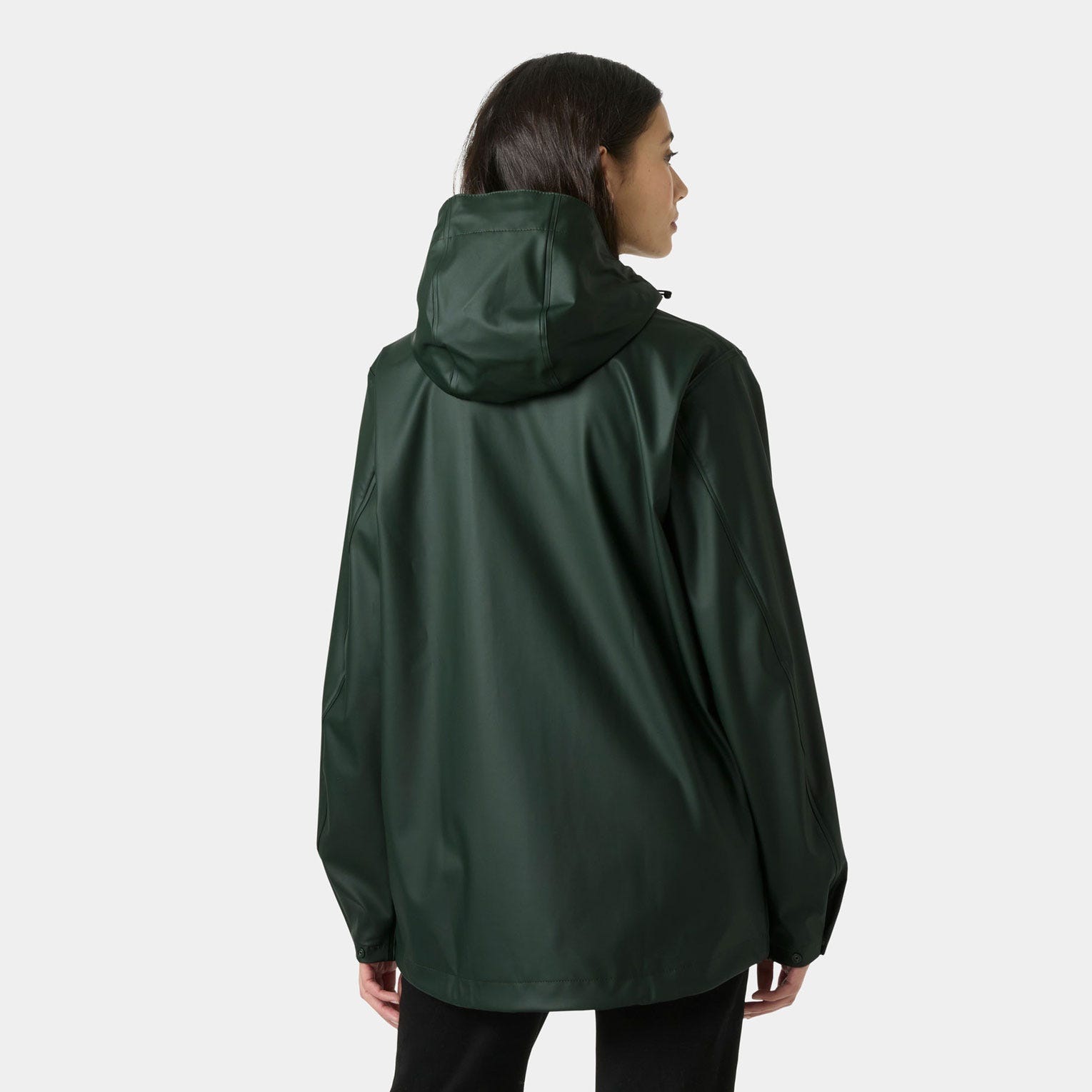 Helly Hansen Regenjacke »W MOSS JACKET« mit Kapuze sportlich, aus PU-Gewebe, wasserdicht, winddicht, mit Kapuze