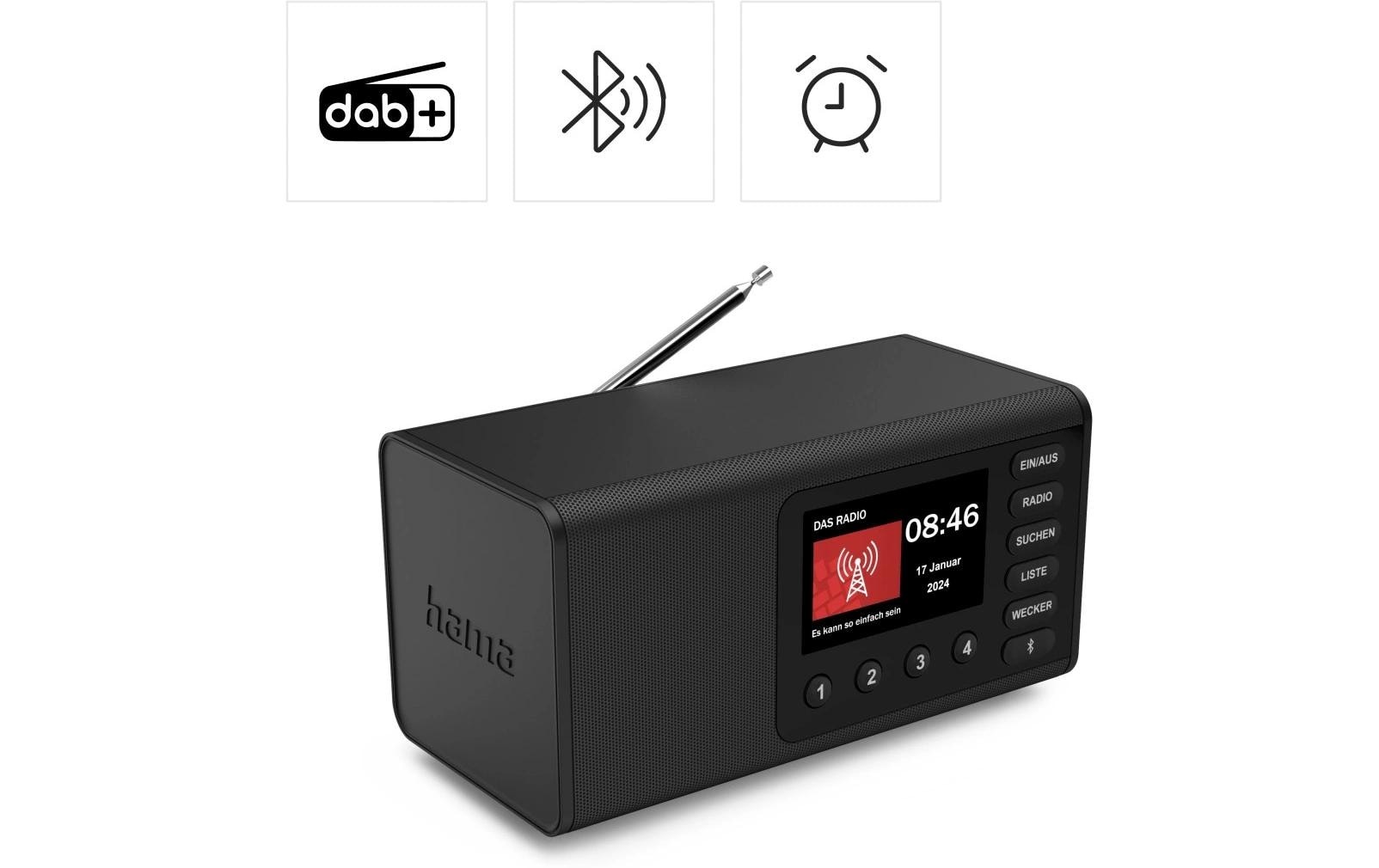   Radio numérique (DAB+) »DR1001« ( )