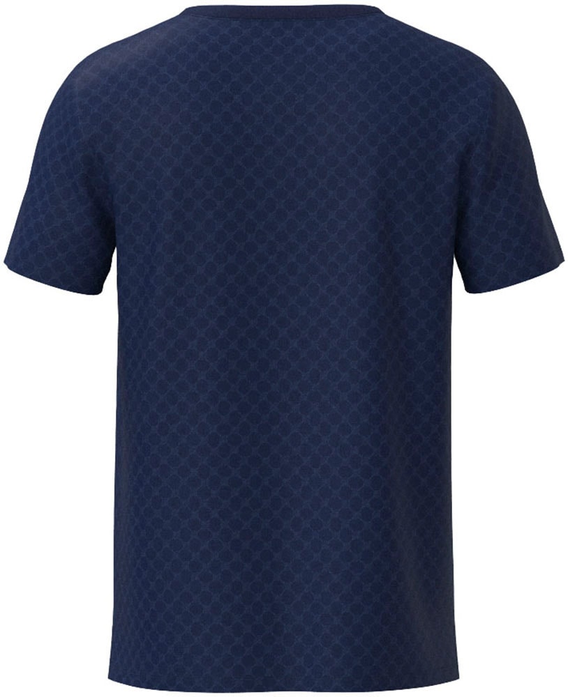 JOOP! T-Shirt »Leisure«, mit Cornflower-Alloverprint, Regular Fit, kurzärmelig

