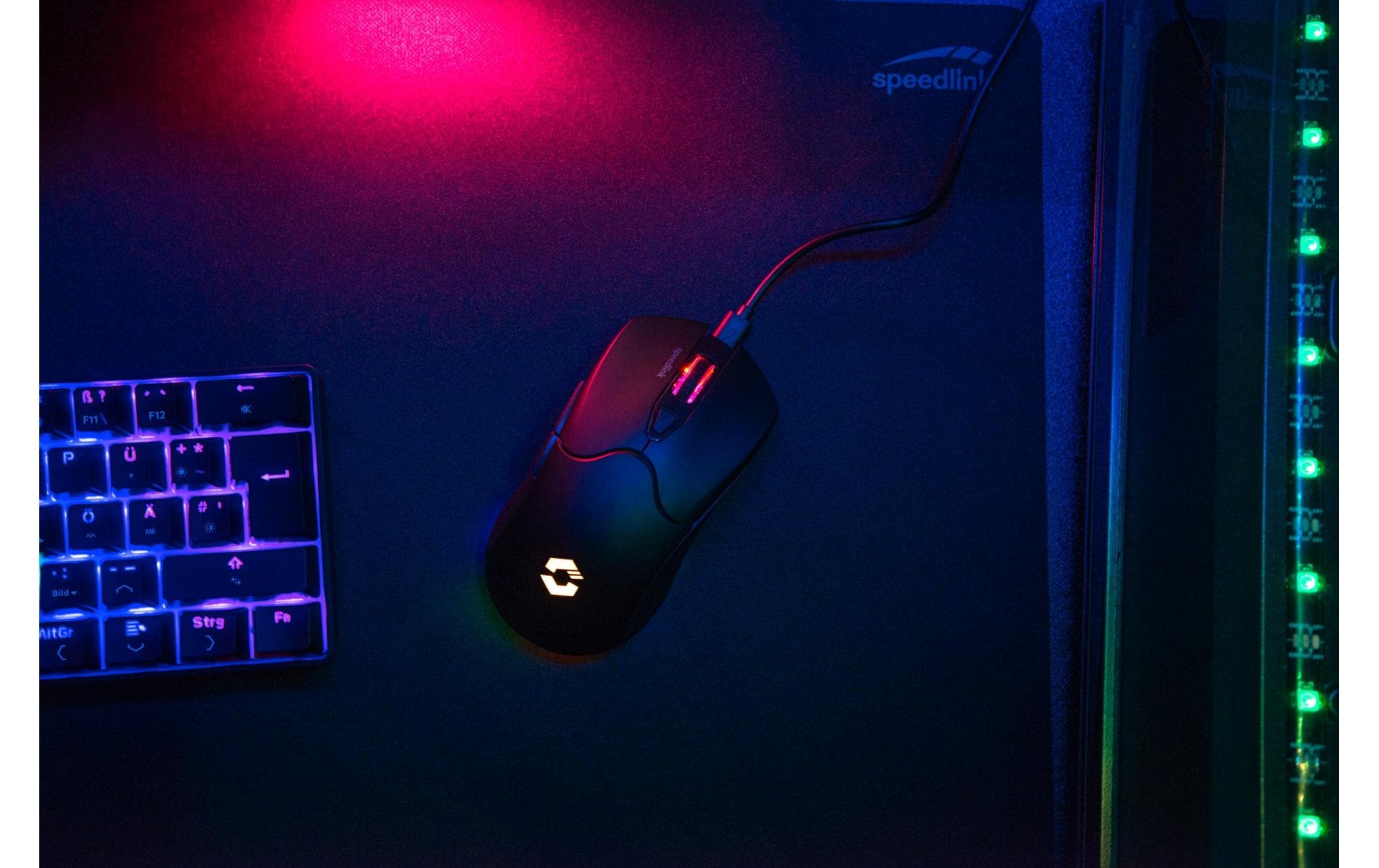 Speedlink Gaming-Maus »VELOX Rechargeable RGB« USB | kabelgebunden | kabellos