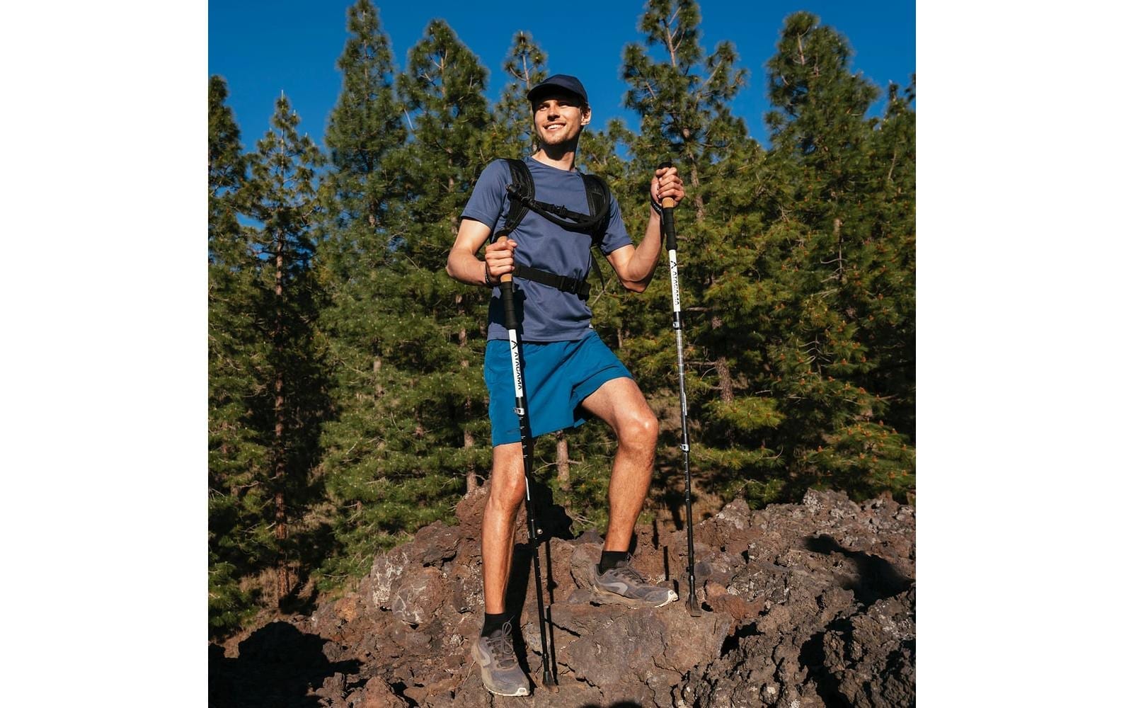   Teleskopstöcke »Wandestöcke Atacama 13-tlg. 110-135 cm«