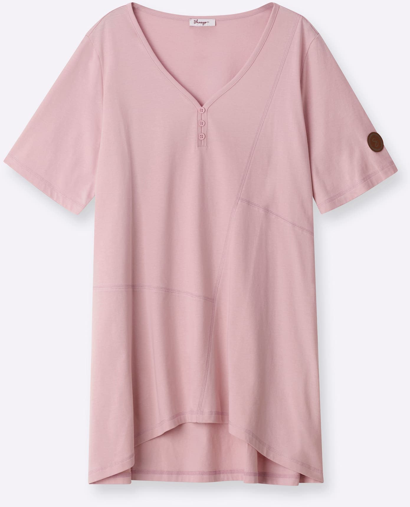 Sheego Longshirt »Halbarmshirt« 1