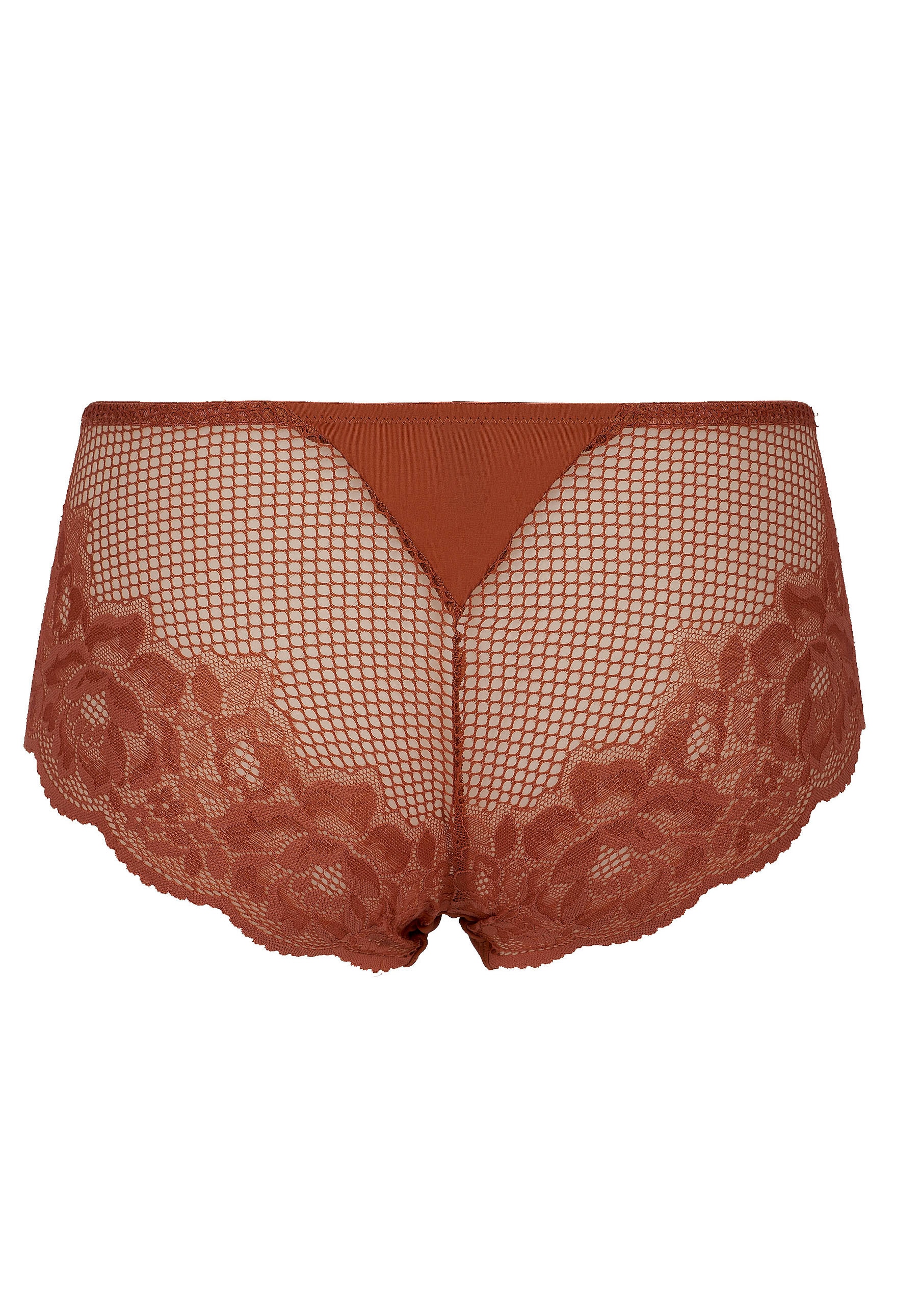 After Eden D-cup & up Slip »FARO« mit Schleife und Glitzerstein, mit Spitze, feminin, elastisch, eng