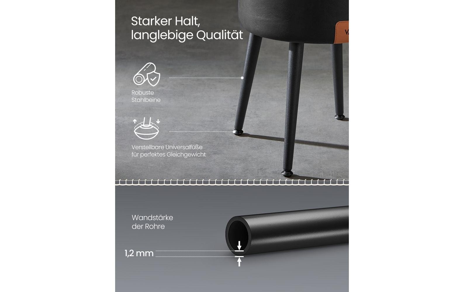 VASAGLE Hocker »32 cm«