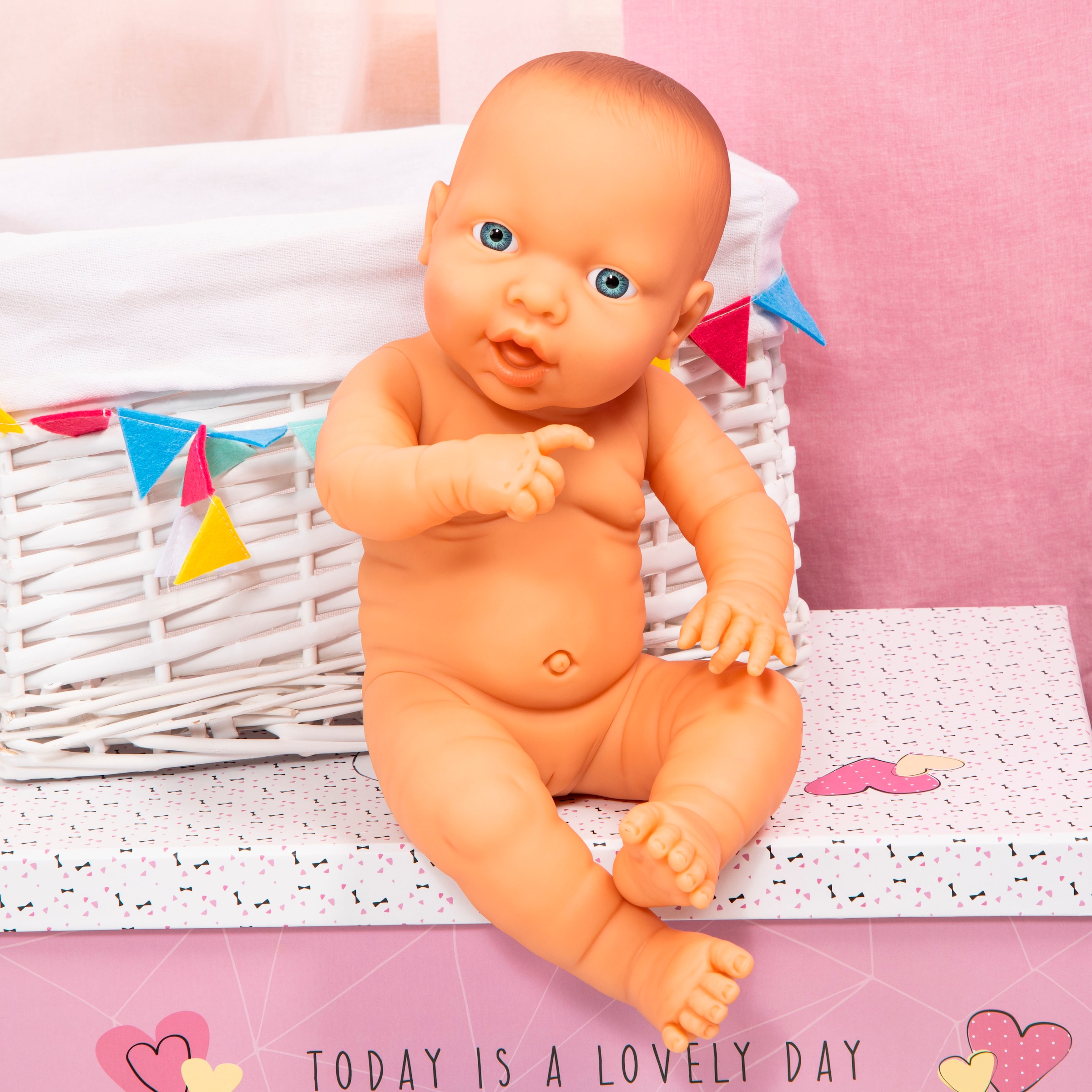 Bayer Poupée bébé »Newborn Baby Mädchen, 42 cm«