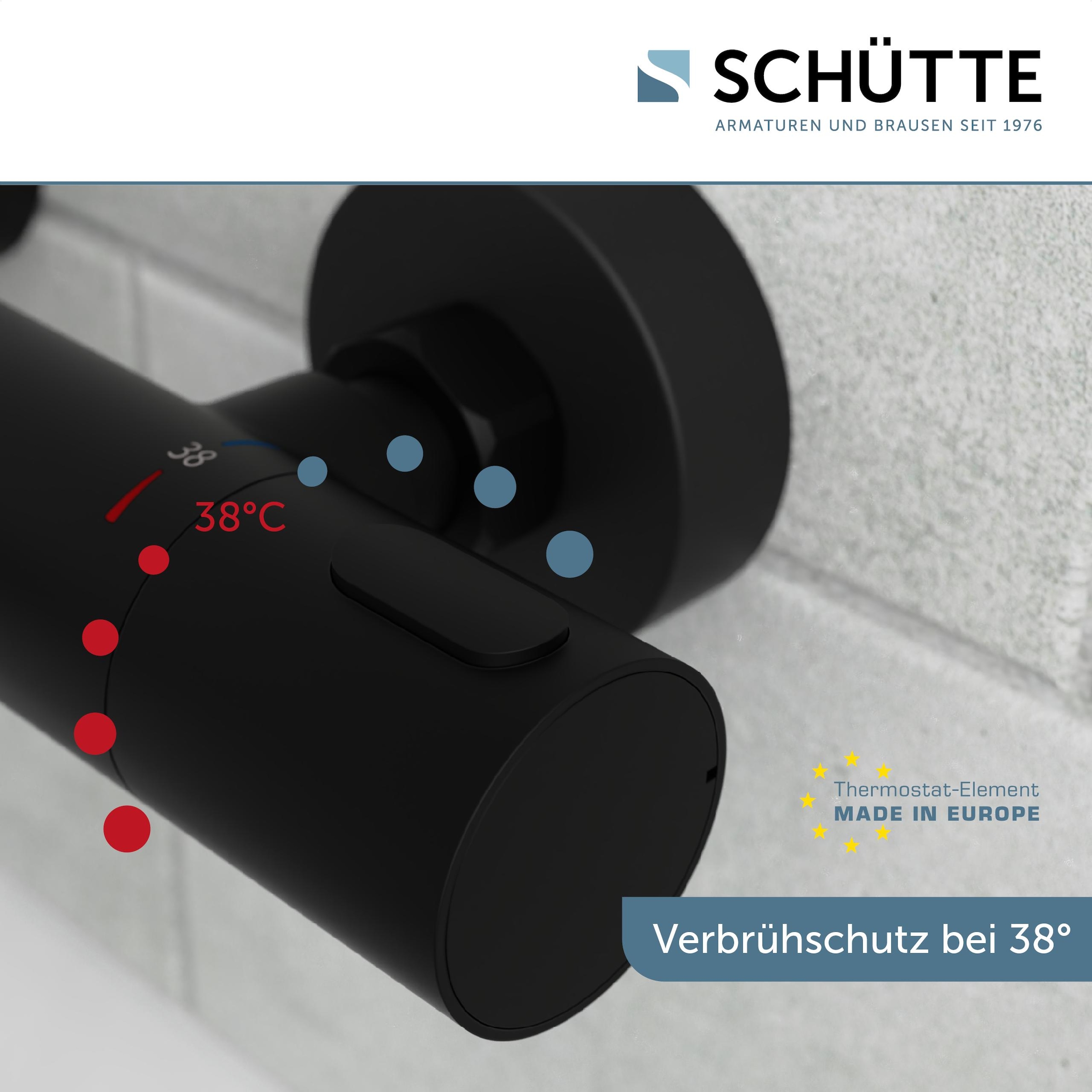 Schütte Wannenarmatur »»LOS ANGELES« Thermostat Wannenfüllarmatur« 1 Stk. tlg. Thermostat-Element „Made in Europe“