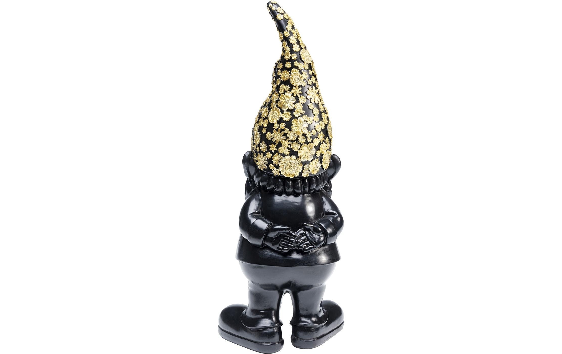 Kare Design Dekofigur »Zwerg Stehend, Schwarz-Gold«