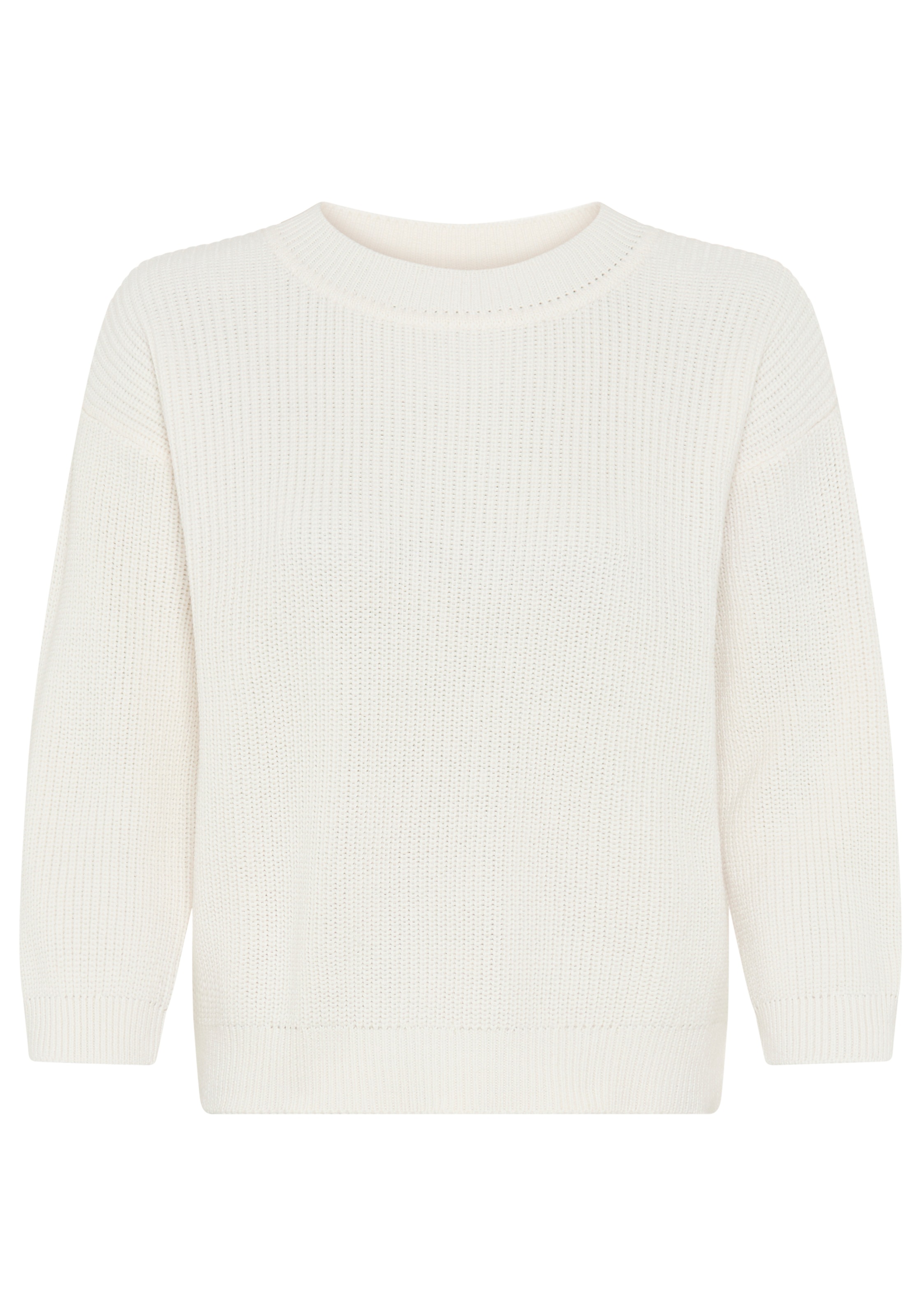 Tamaris Strickpullover mit 3/4 Ärmeln und lässigem Schnitt