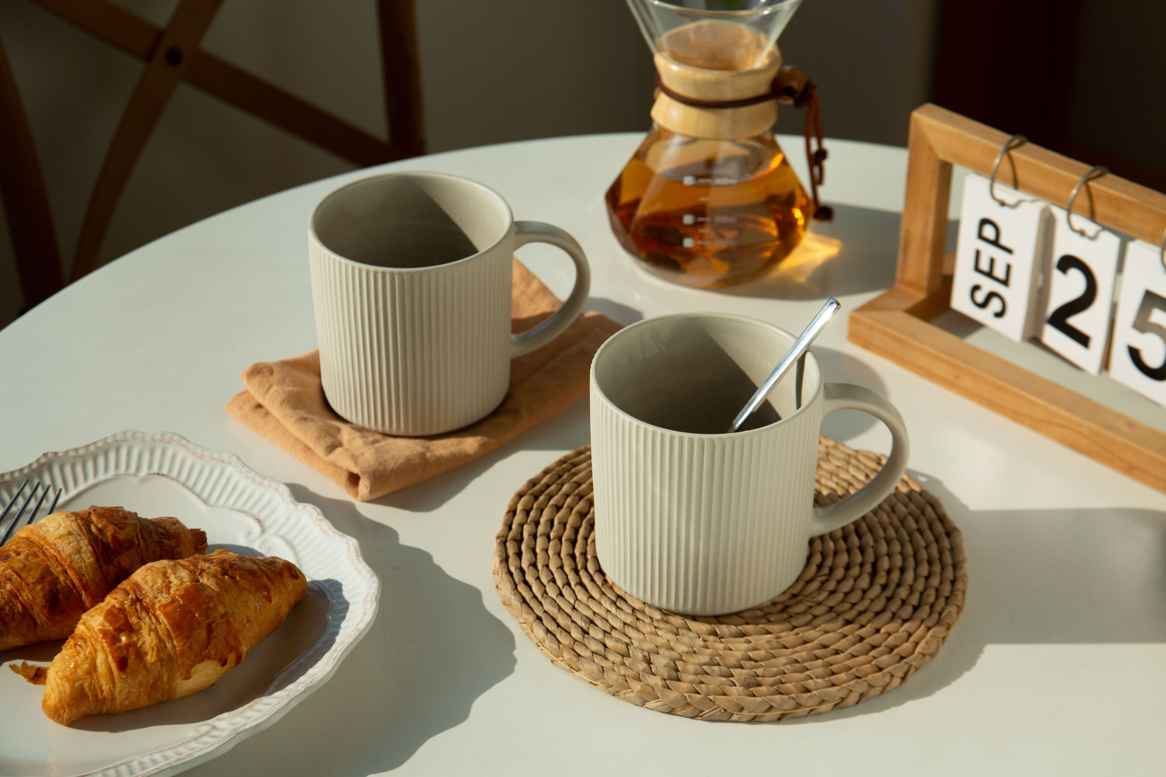 GOODproduct Becher »Kaffeebecher Ylvii, 6er Set« spülmaschinenfest und mikrowellengeeignet, 460 ml