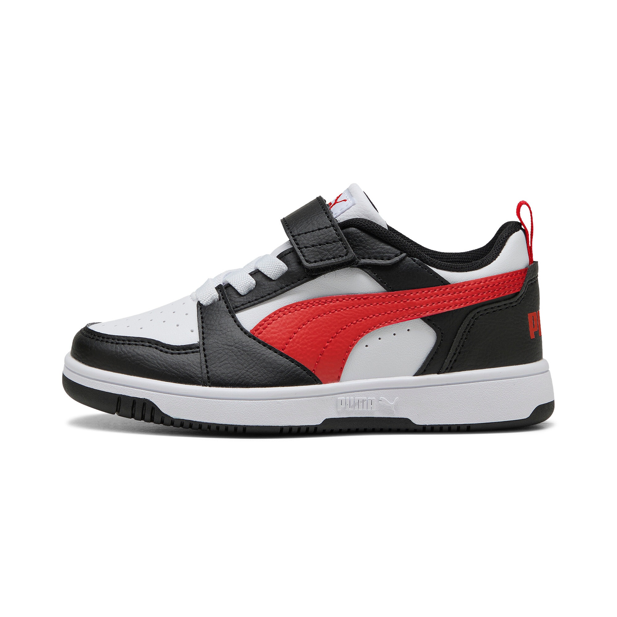 PUMA Sneaker »REBOUND V6 LO AC+ PS«  knöchelhoher Schnitt, mit Klettverschluss, mit Gummilaufsohle