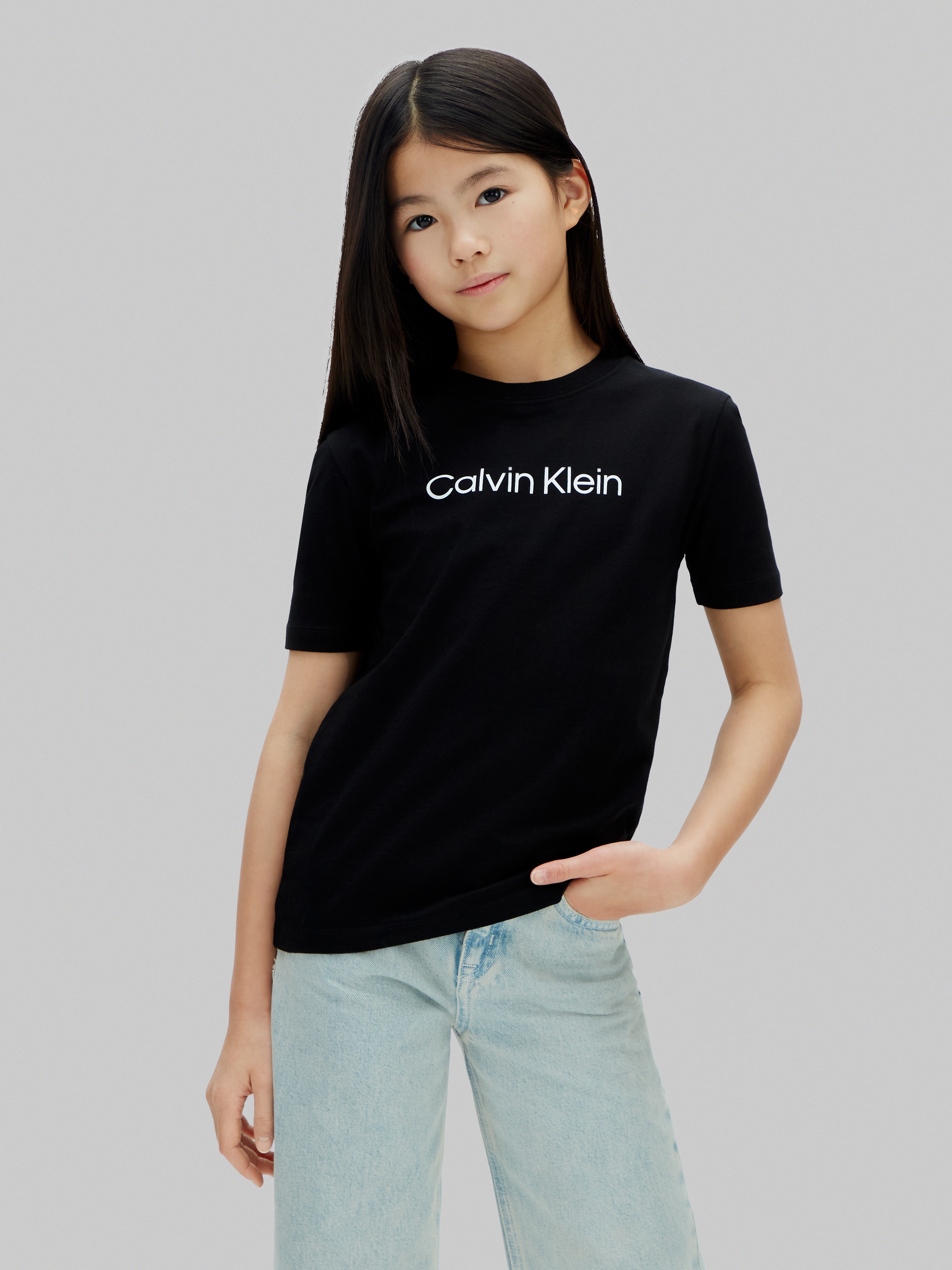 Calvin Klein Jeans T-shirt »LOGO T-SHIRT« Regular fit, mit Logoschriftzug
