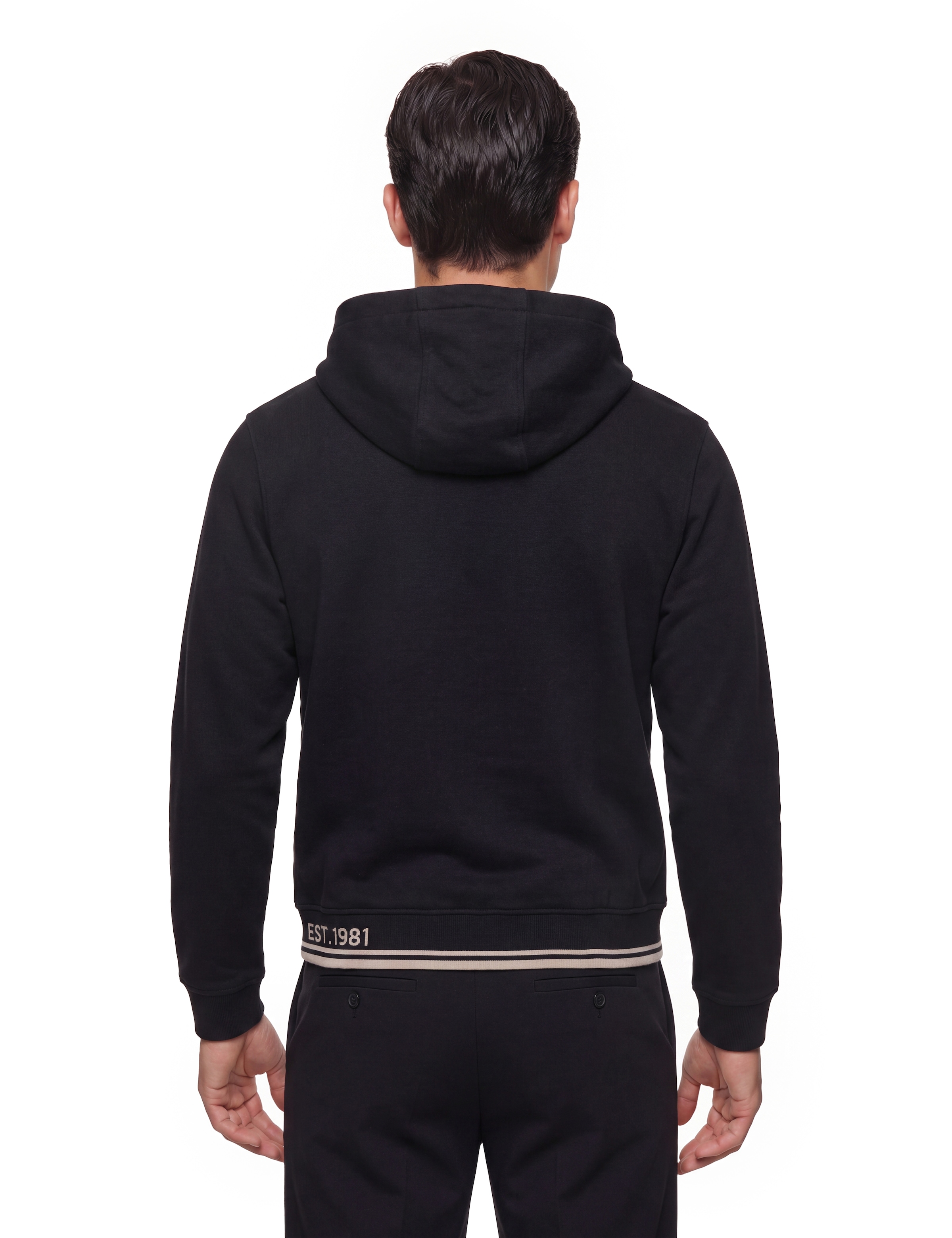 Guess Sweat à capuche Kapuze mit Kordelzug, Regular Fit, Baumwoll-Mix