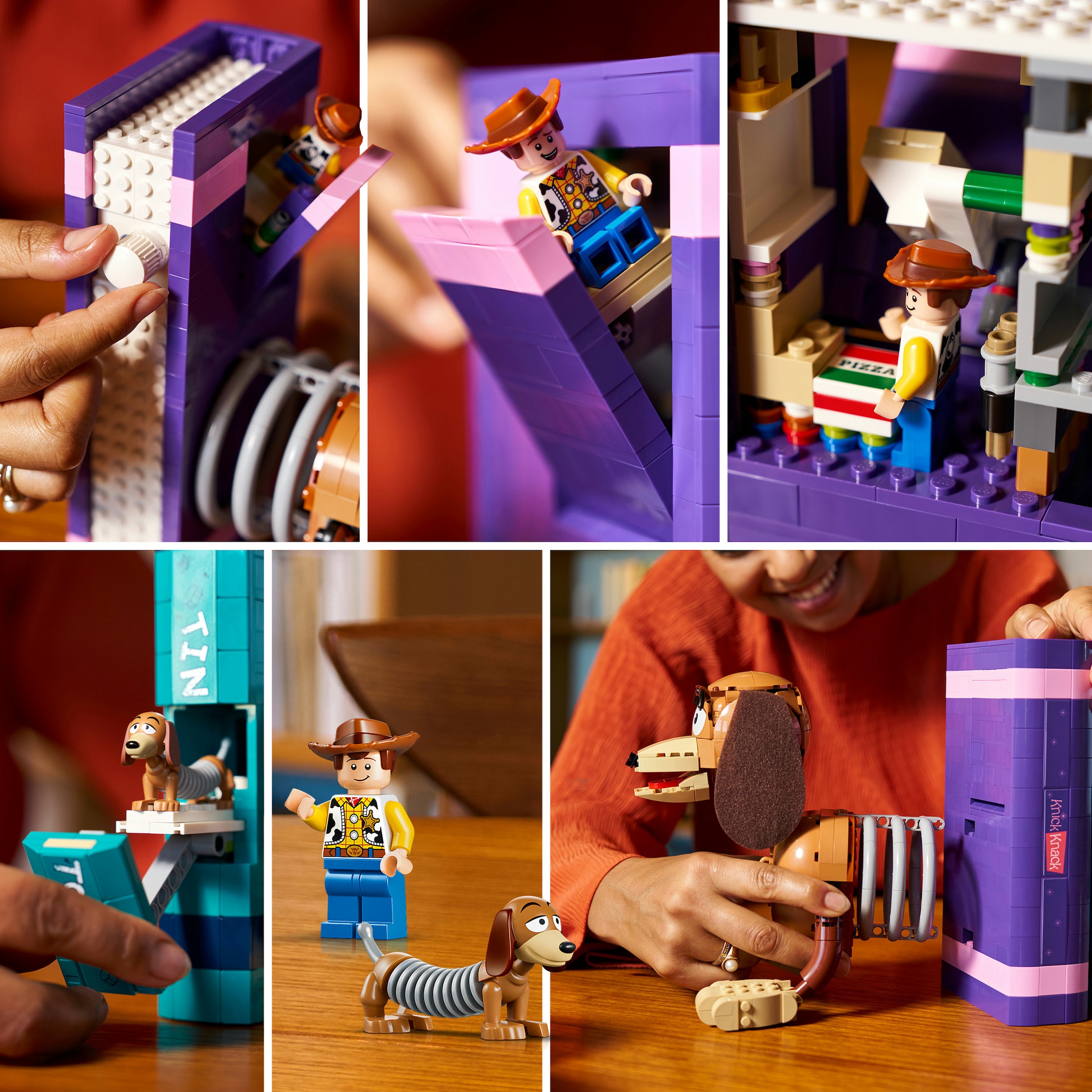LEGO® Konstruktionsspielsteine »Toy Story: Slinky-Buchstützen (43301), LEGO Disney Pixar«