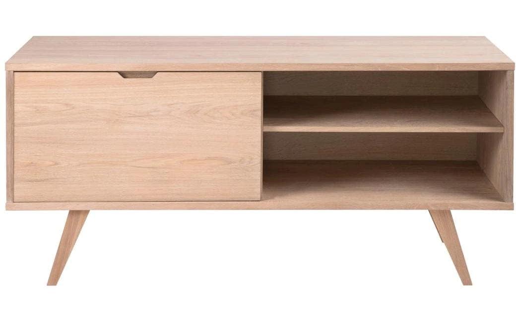 AC Design Anrichte »A-Line« Sideboard, weiss pigmentierte Eiche, 1 Tür, 4 Schubladen, Breite 160 cm