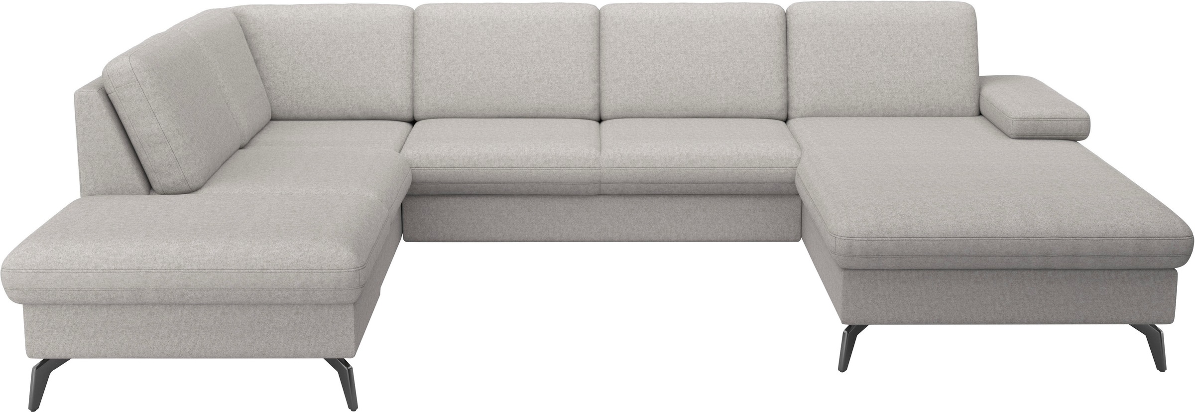 sit&more Wohnlandschaft »Morris Jubi U-Form, B: 300 cm« mit Armteilfunktion & 1 Zierkissen, optional Bettfunktion