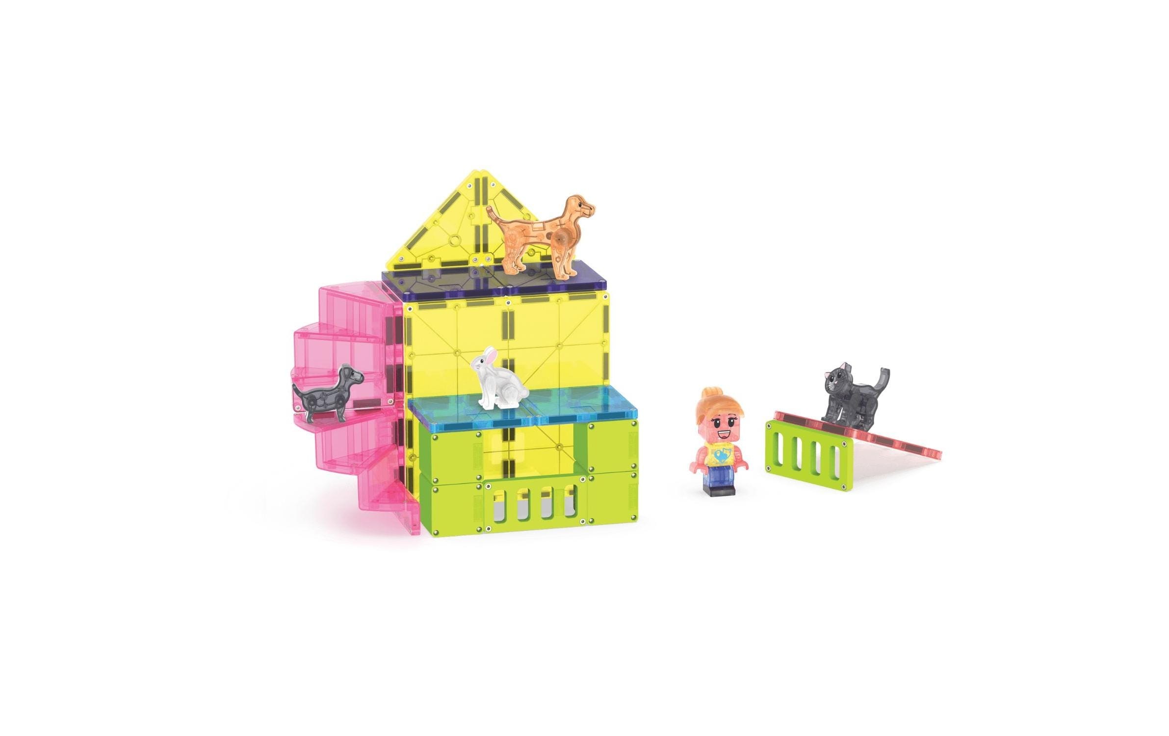   Steinbaukasten »Magna-Tiles Pet Playhouse 50 Teile«