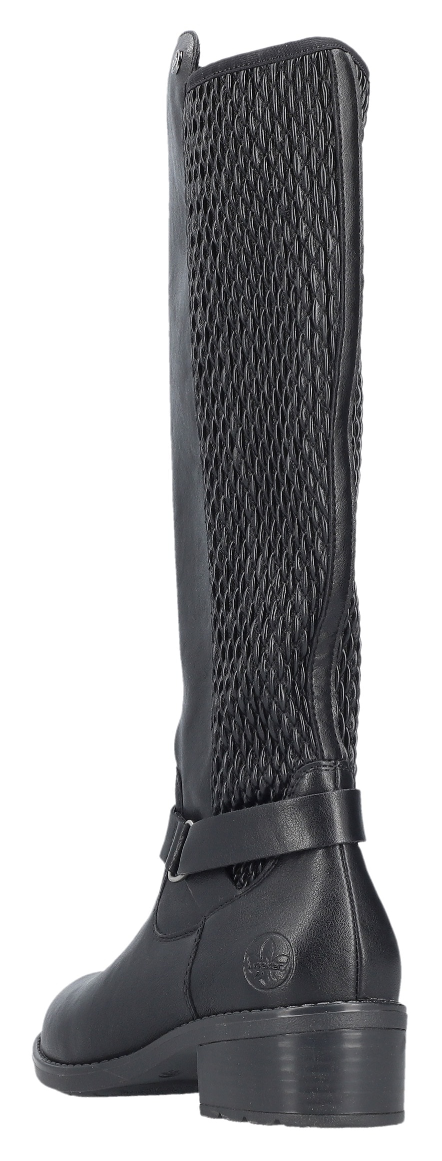 Rieker Bottes  Langschaftstiefel, Stretchstiefel mit herausnehmbarer Innensohle