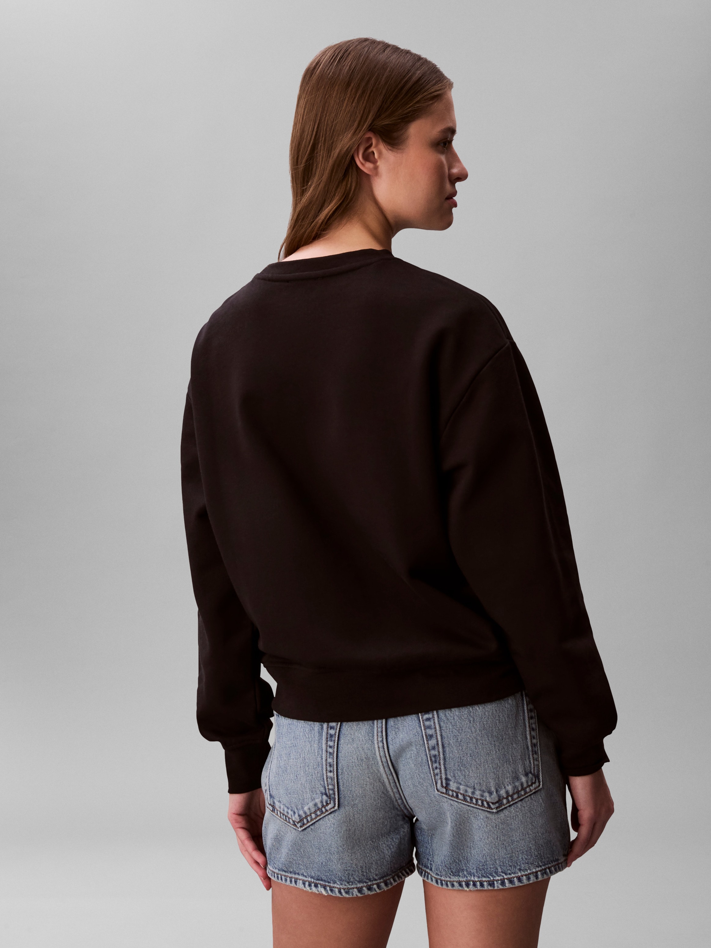 Calvin Klein Sweatshirt »FOIL CREW SWEATSHIRT«, Regular fit mit Rundhalsausschnitt
